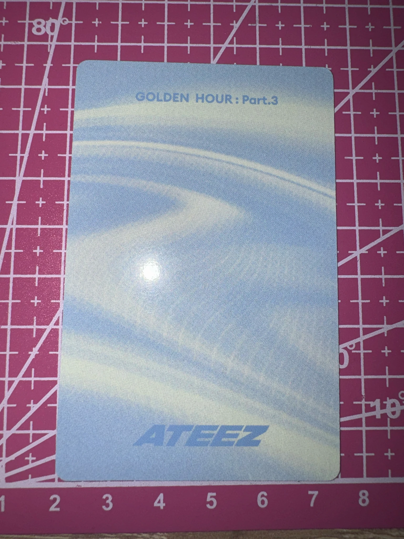 ATEEZ Mingi ATEEZ - Mingi - Golden Hour : Part.3 Album version 2 poca album album photocard listing photo 2