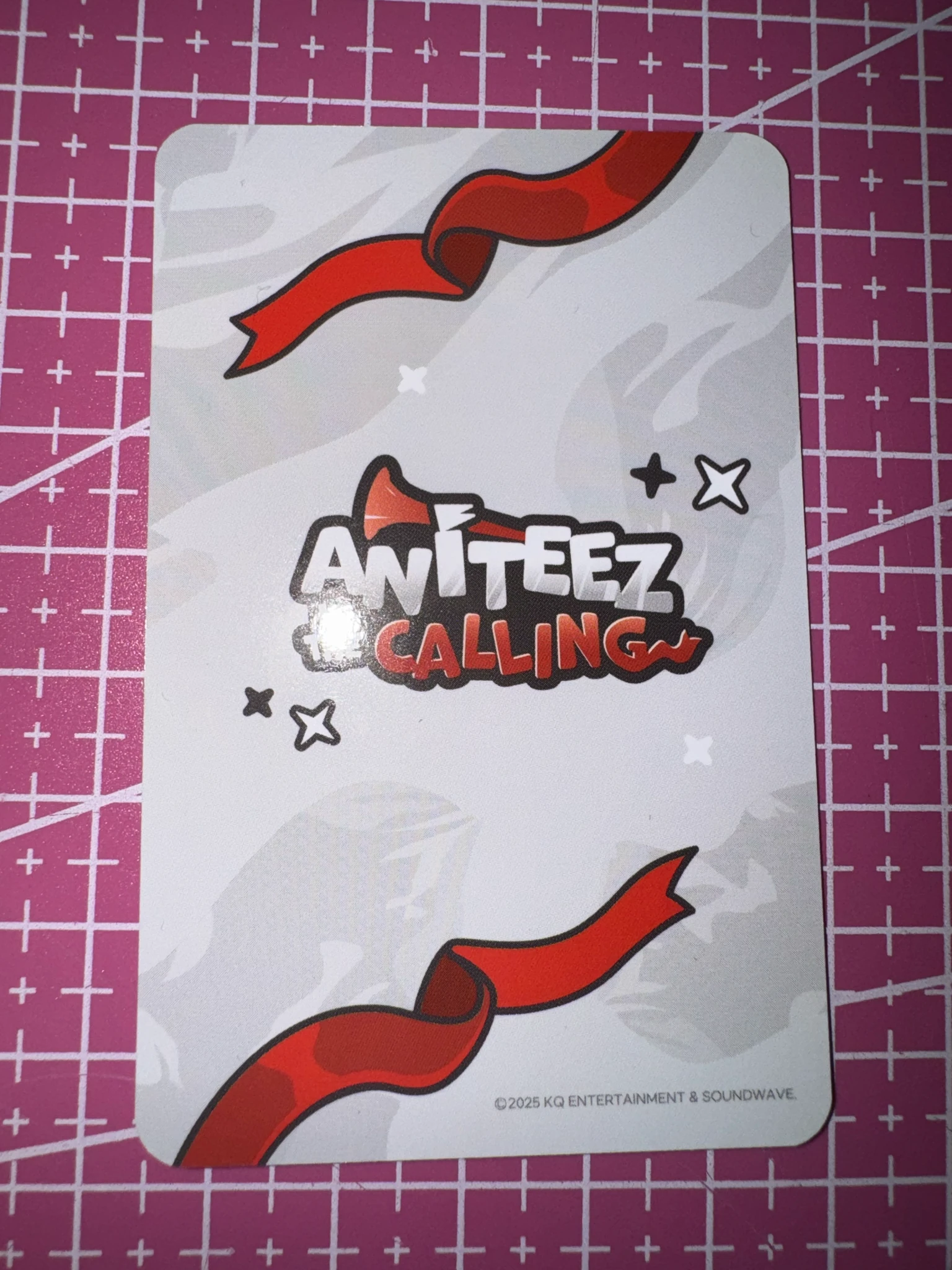 ATEEZ Jongho ATEEZ - Jongho - ANITEEZ IN THE CALLING Other soundwave merch photocard clipboard listing photo 2