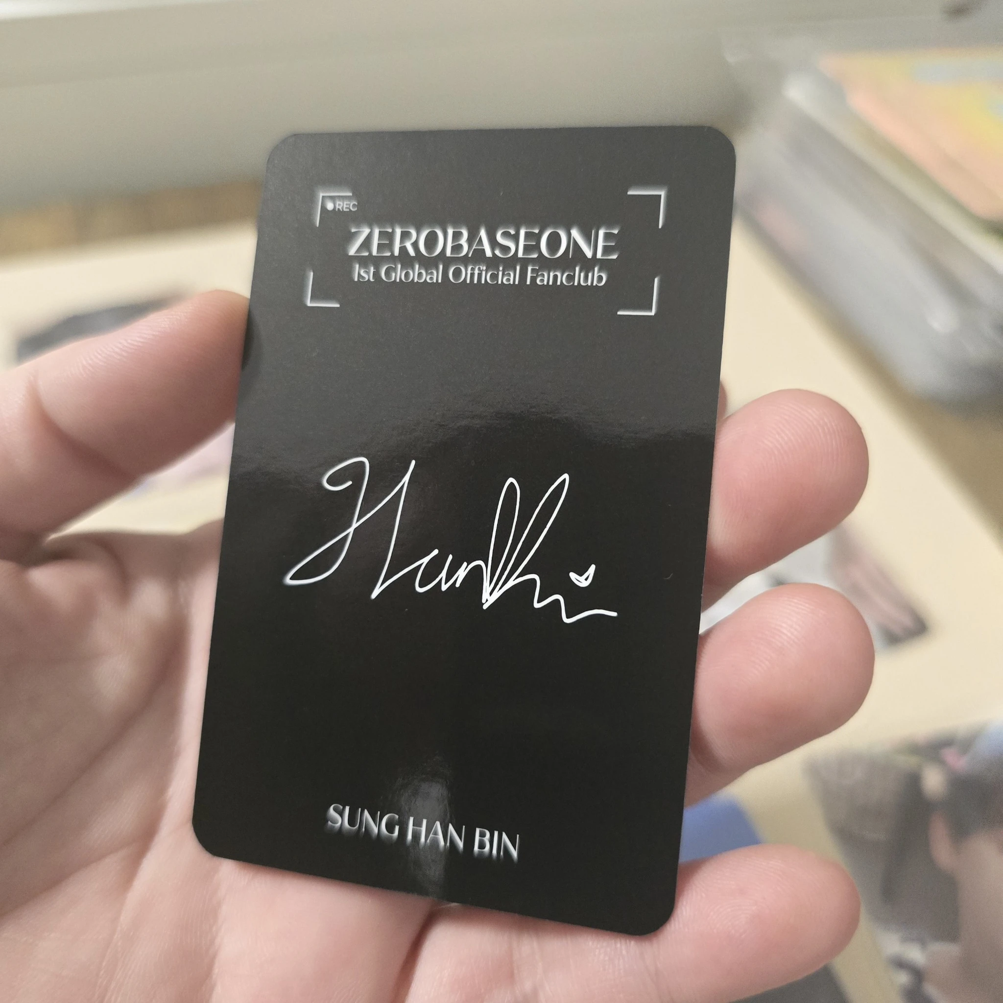 ZEROBASEONE Hanbin ZEROBASEONE - Hanbin - 1st Fanclub Other photocard set fanclub listing photo 2