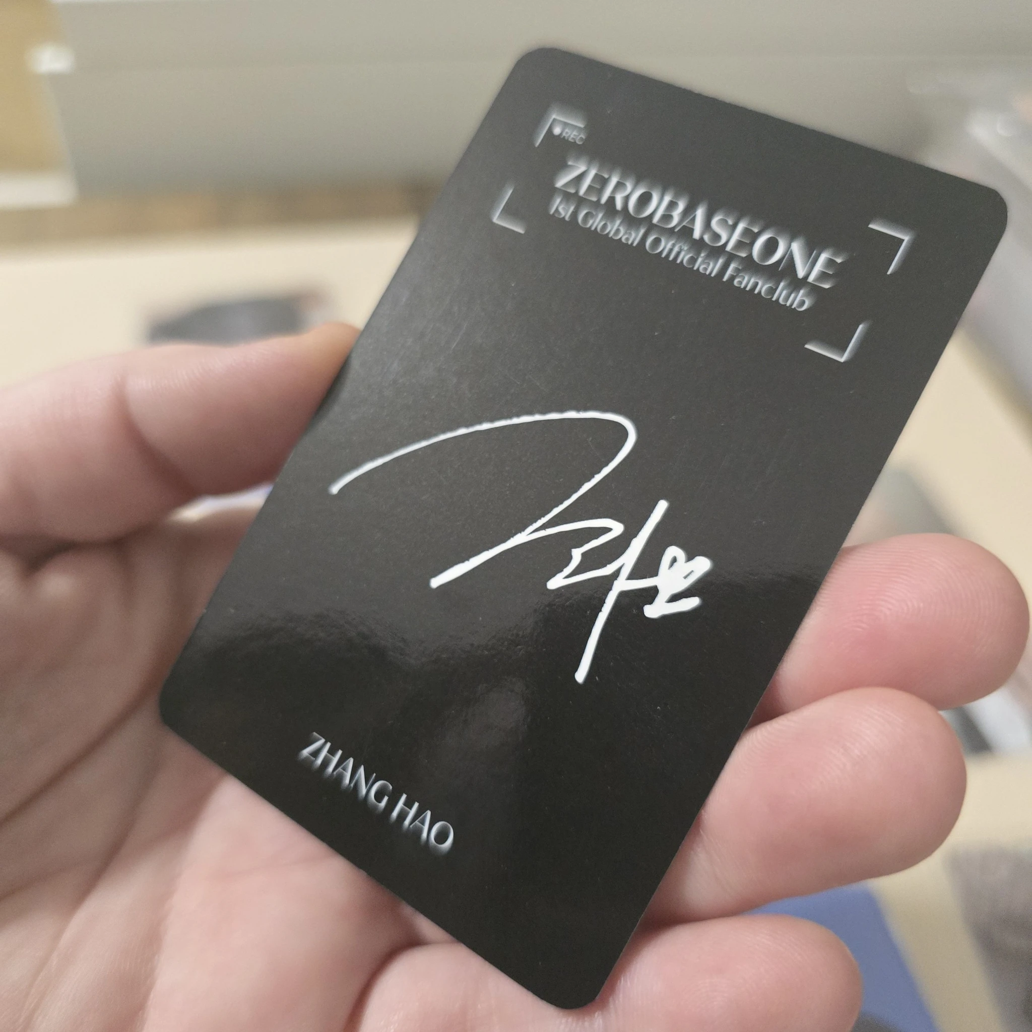 ZEROBASEONE Hao ZEROBASEONE - Hao - 1st Fanclub Other fanclub trading card listing photo 2