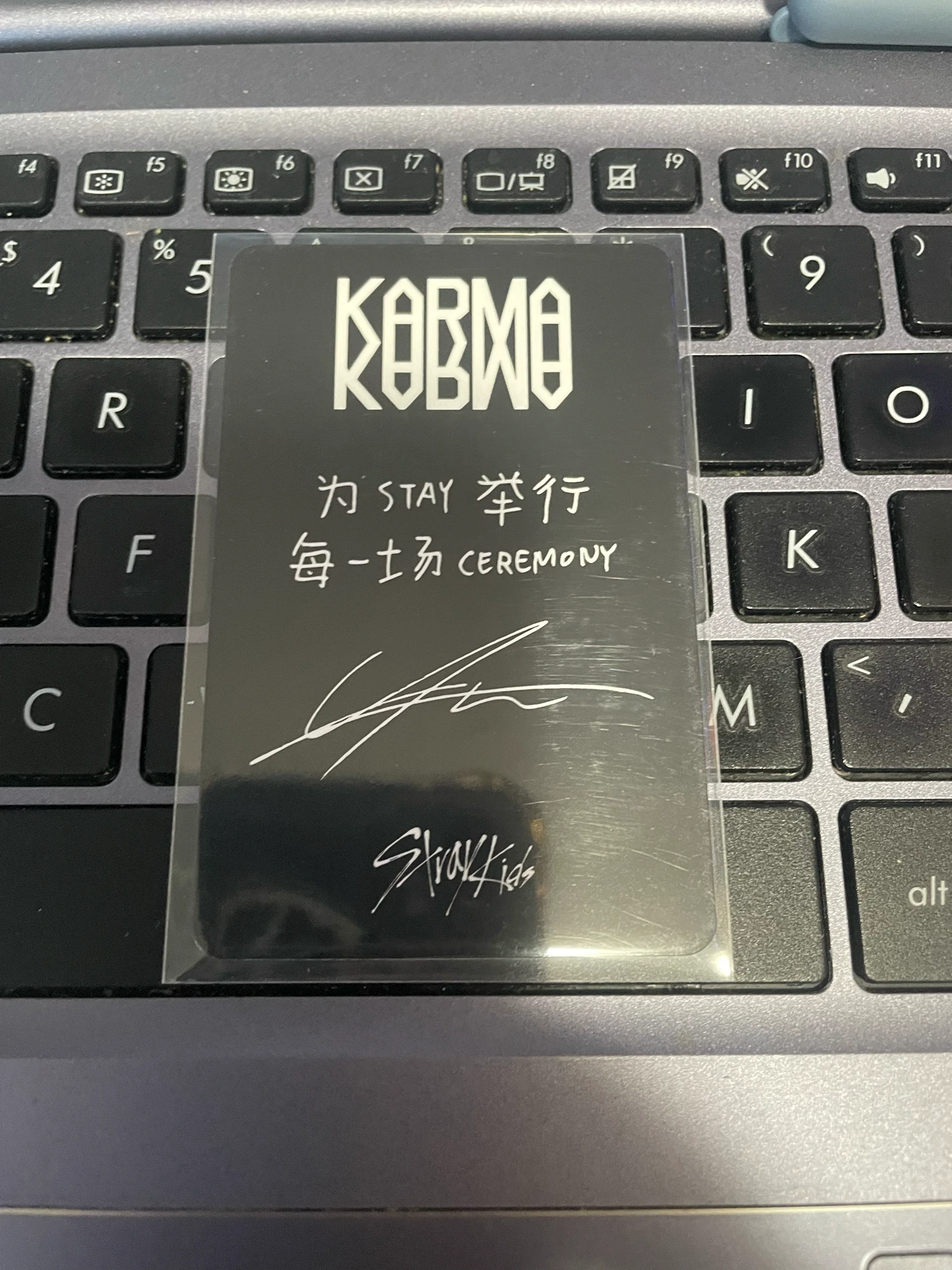 Stray Kids Lee Know Stray Kids - Lee Know - KARMA Album pre-order benefit (pob) starriver listing photo 2