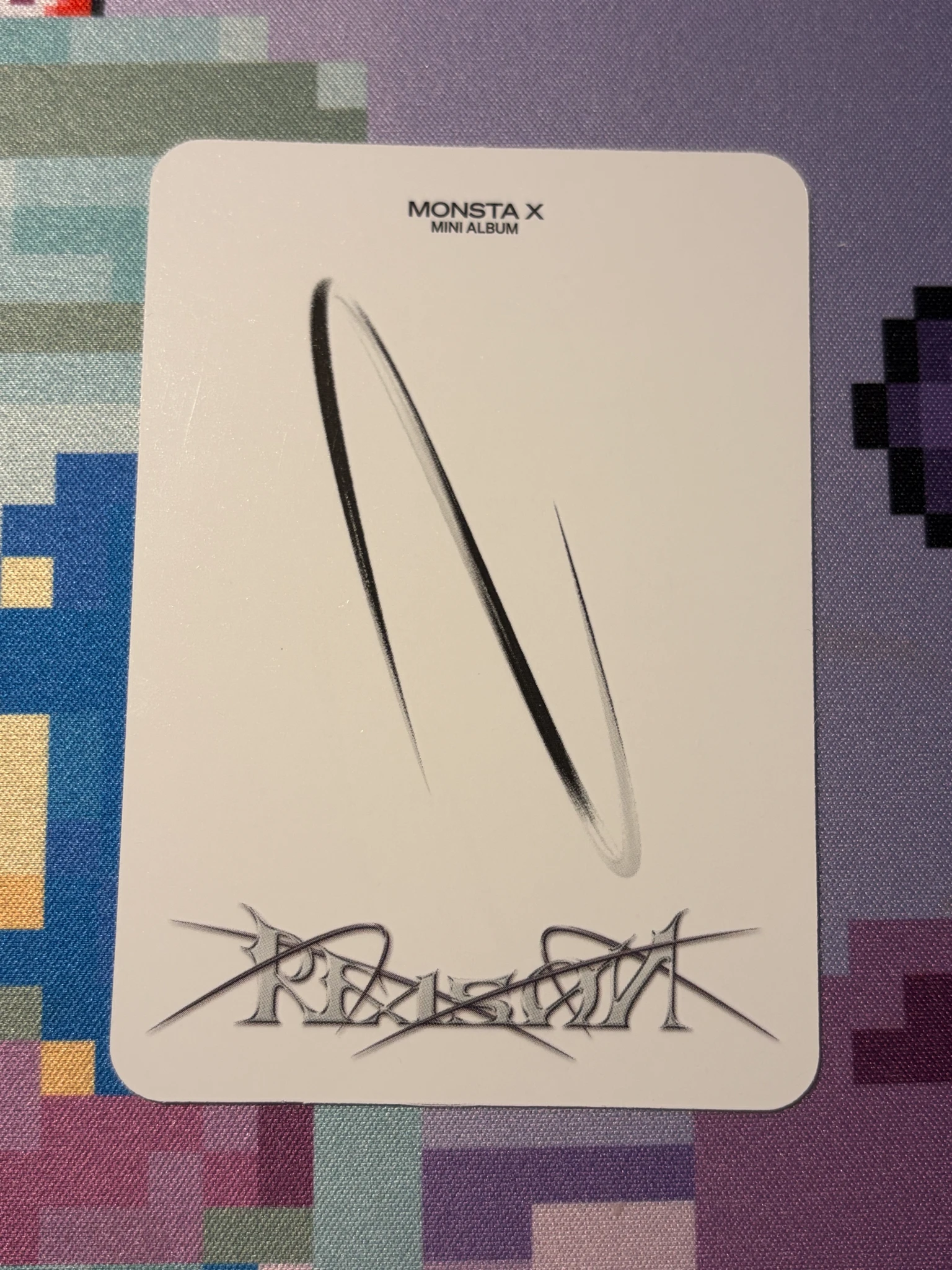 MONSTA X MONSTA X - Shownu - REASON Album album photocard listing photo 2