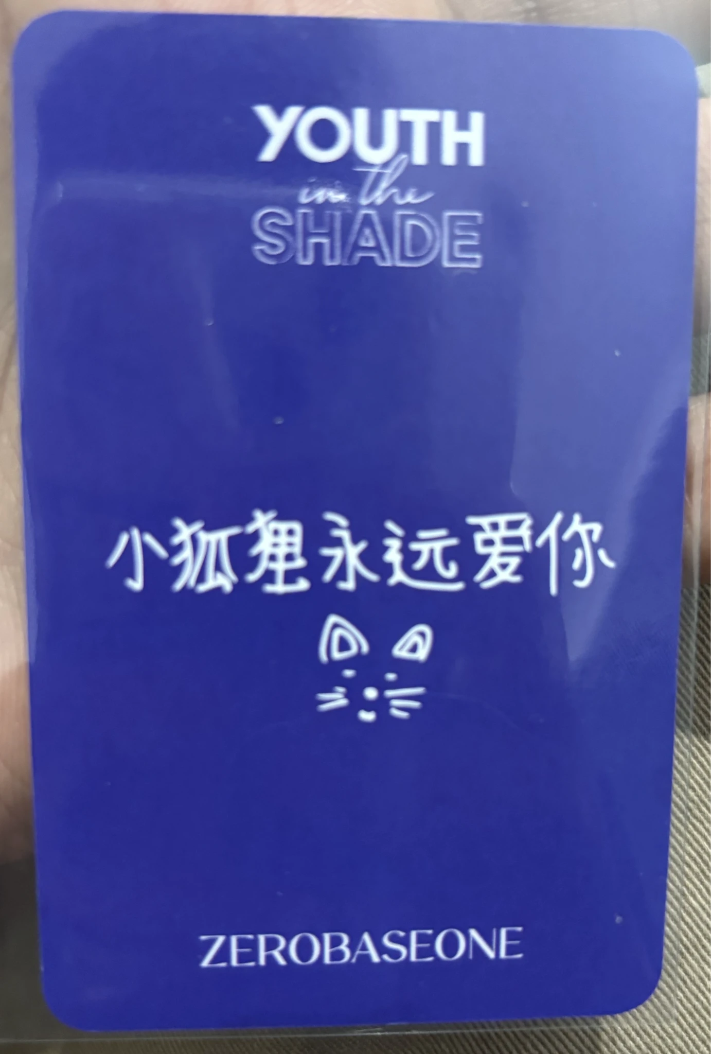 ZEROBASEONE Matthew ZEROBASEONE - Matthew - Youth in the Shade Album pob (pre-order benefit) ktown4u china listing photo 2