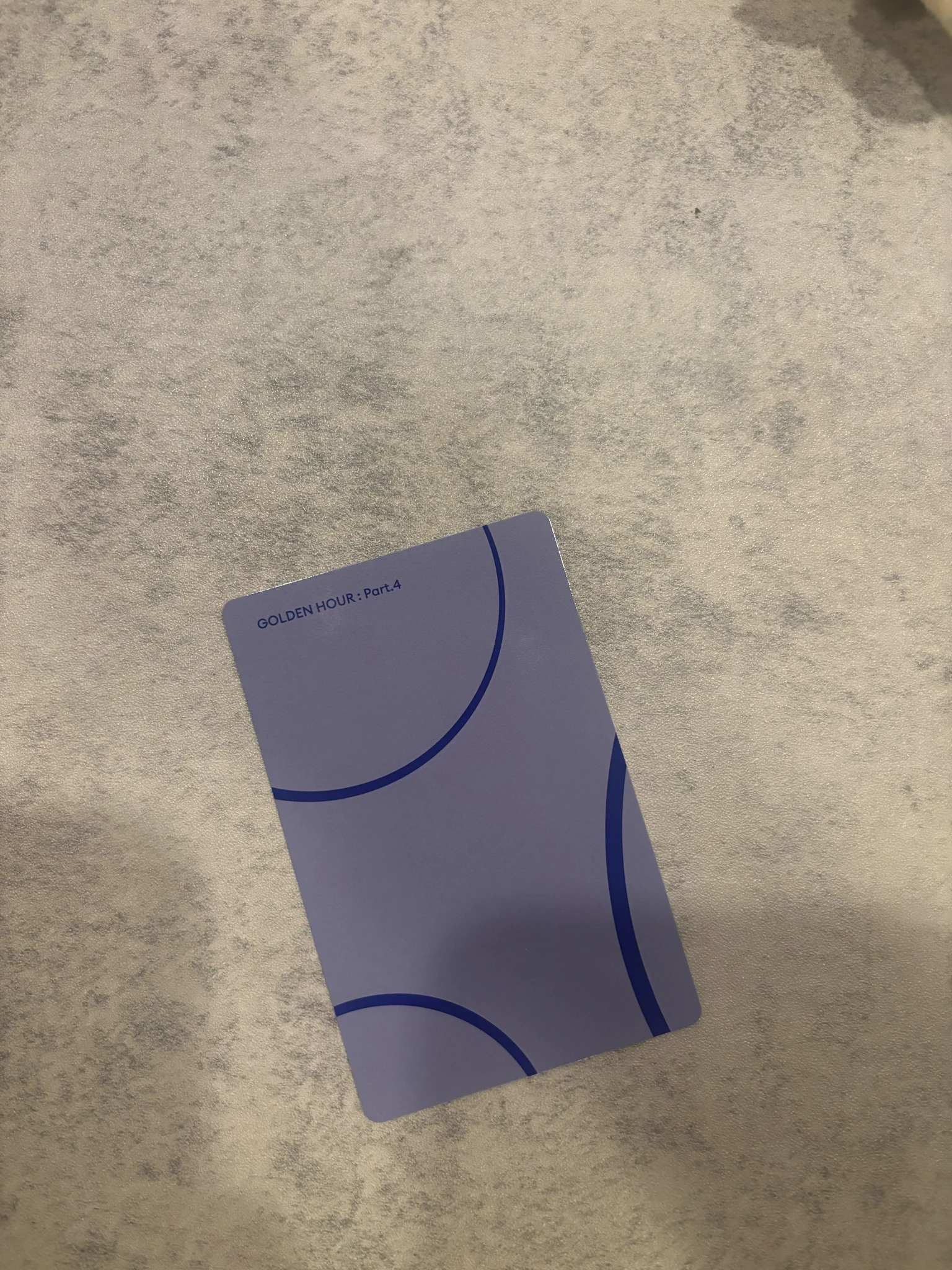 ATEEZ Hongjoong ATEEZ - Hongjoong - Golden Hour : Part.4 Album album photocard A version version 1 listing photo 2