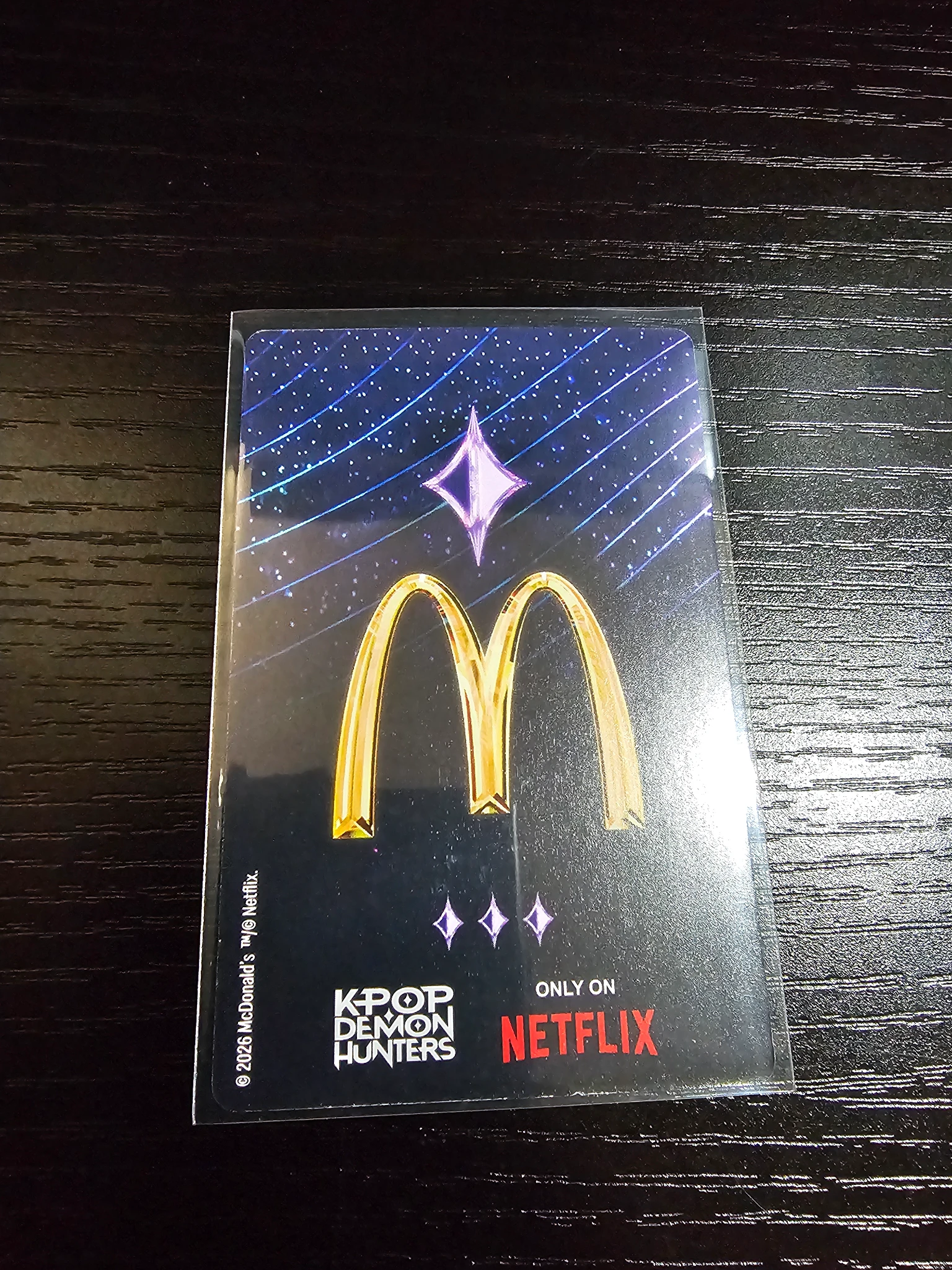 KPop Demon Hunters Rumi KPop Demon Hunters - Rumi - McDonald’s KPop Demon Hunters Meal Other holographic (hologram) brand collaboration limited edition listing photo 2
