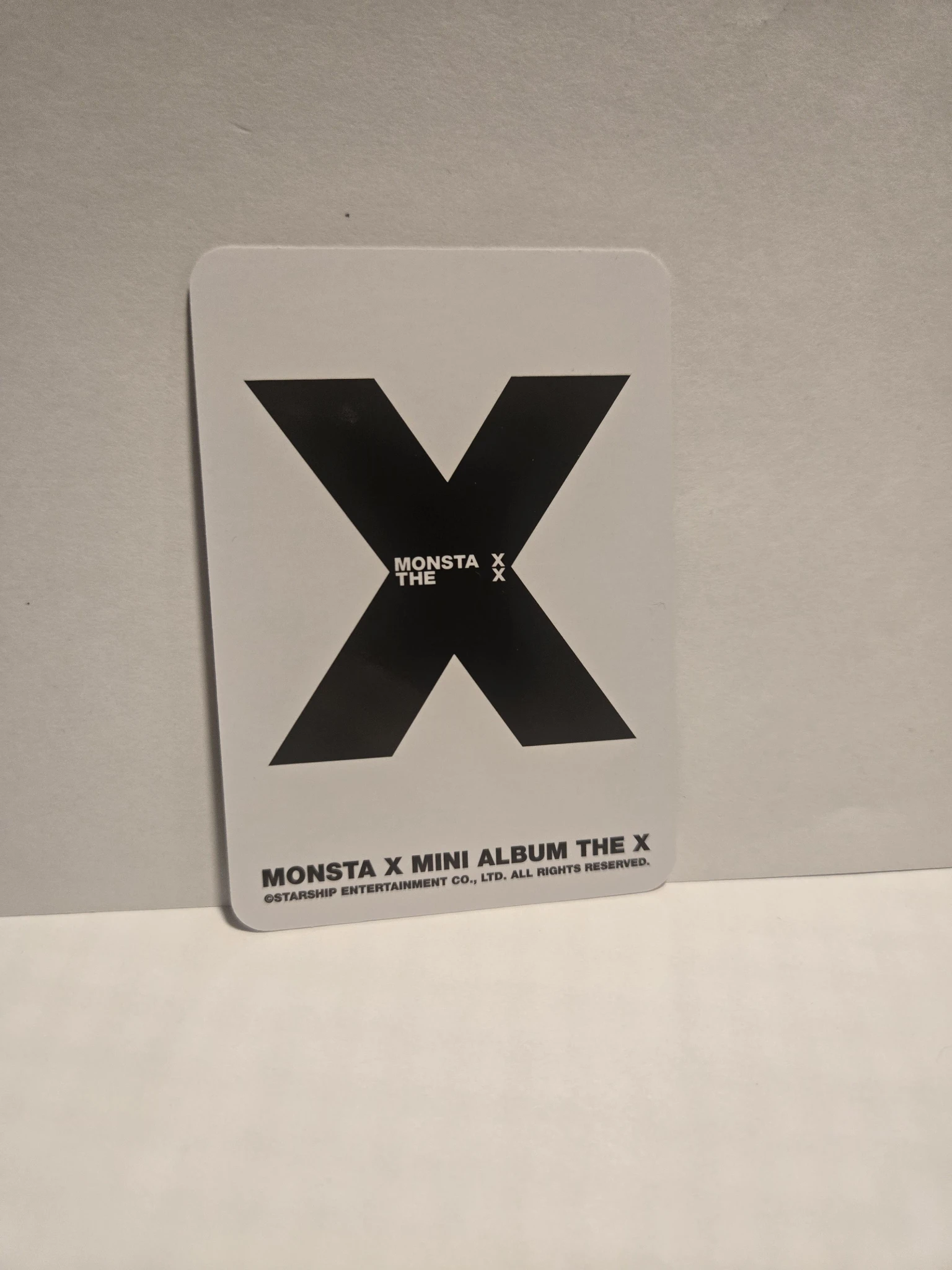 MONSTA X Shownu MONSTA X - Shownu - THE X Album target exclusive album photocard listing photo 2