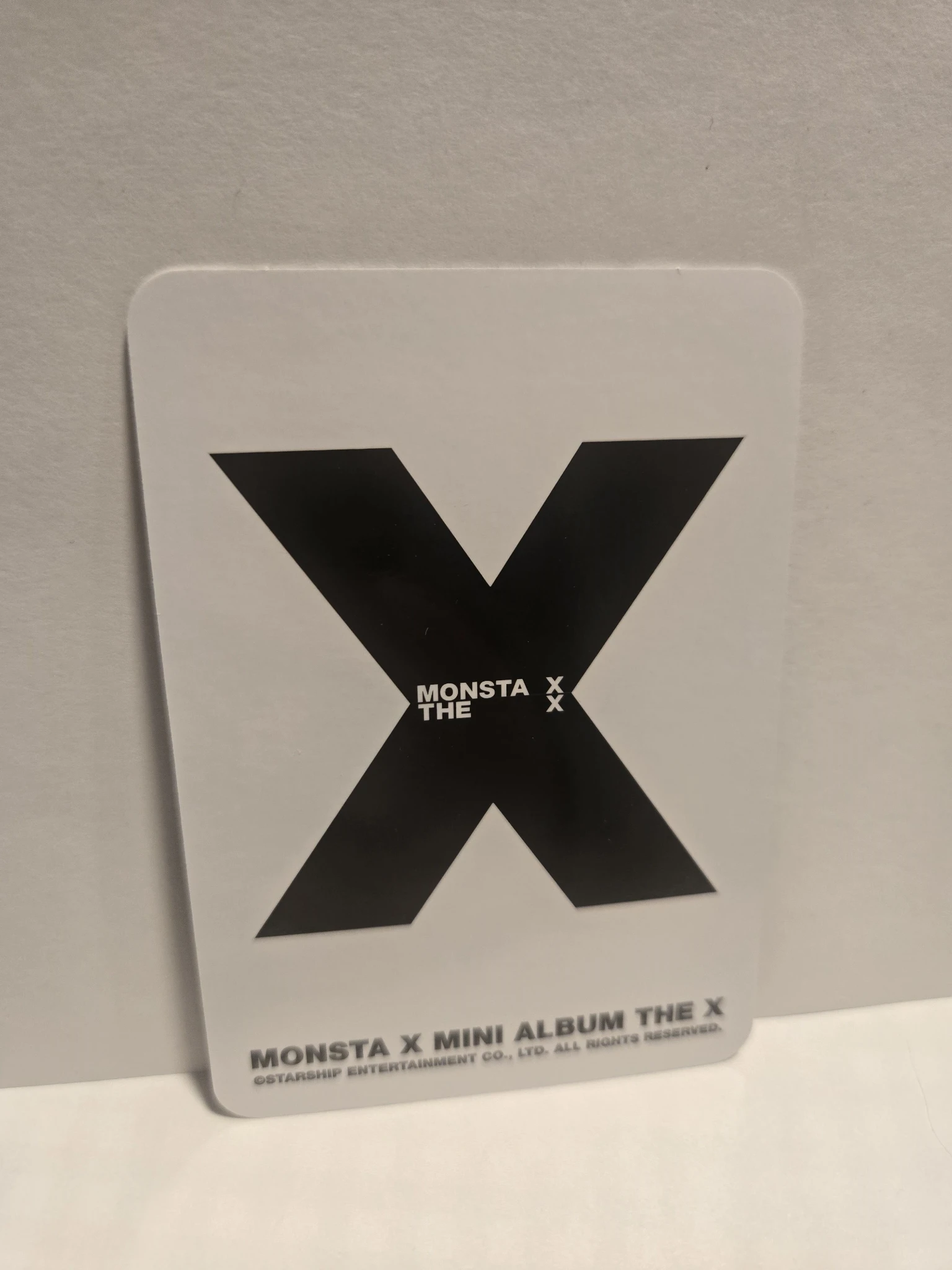 MONSTA X Minhyuk MONSTA X - Minhyuk - THE X Album target exclusive album photocard listing photo 2