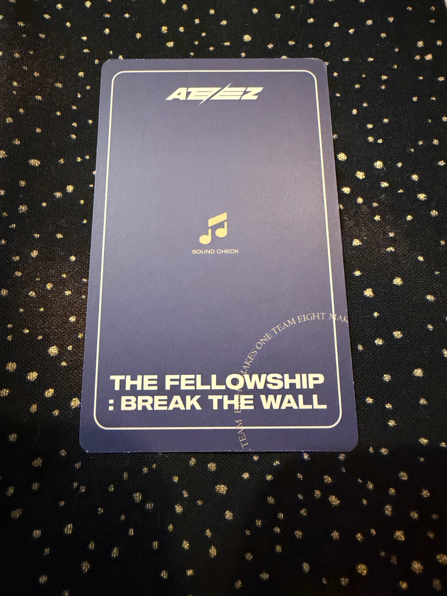 ATEEZ Wooyoung ATEEZ - Wooyoung - The Fellowship: Break The Wall Event sailor package listing photo 2