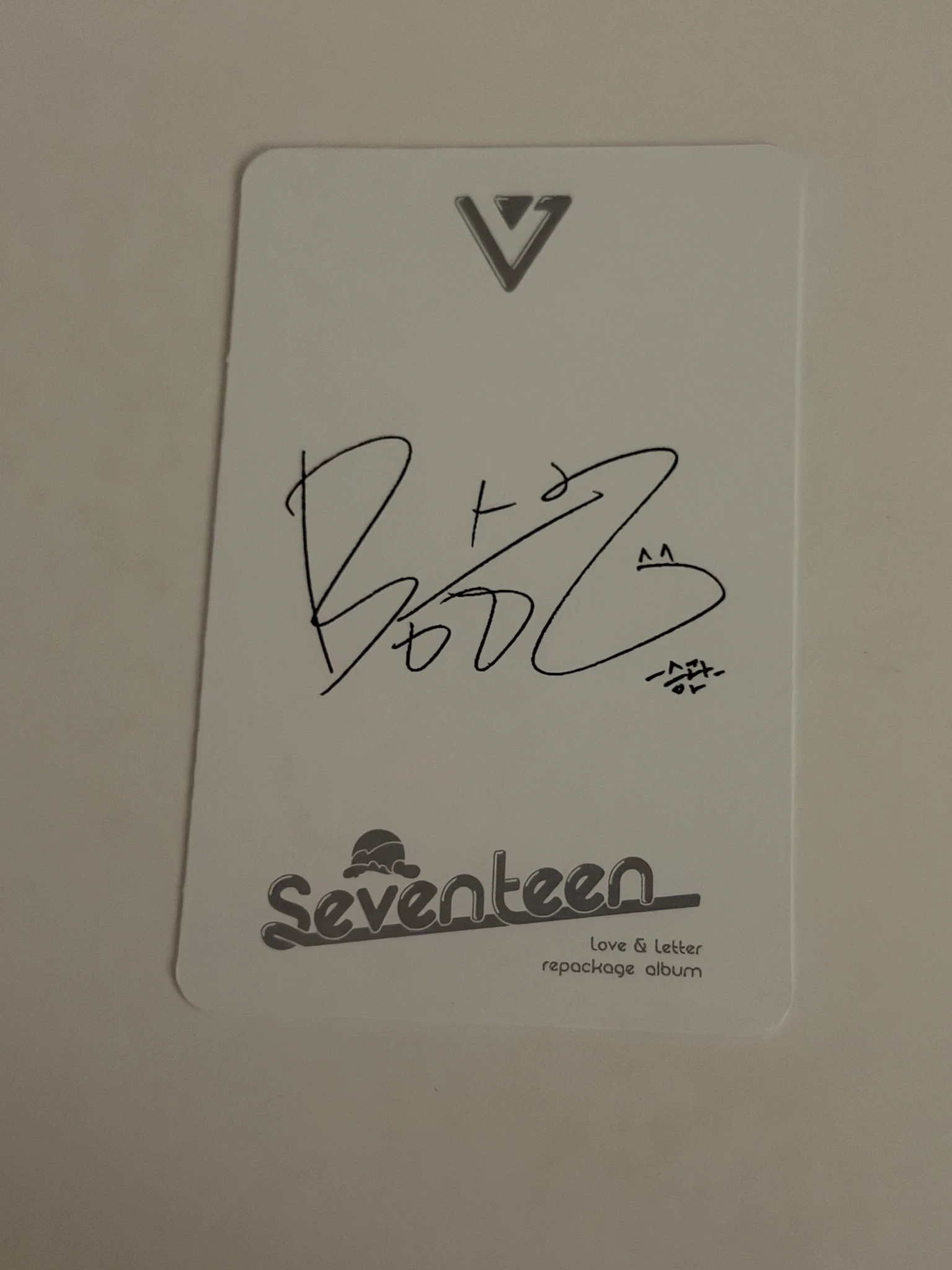 SEVENTEEN Seungkwan SEVENTEEN - Seungkwan - Love&Letter Repackage Album Album album photocard polaroid listing photo 2