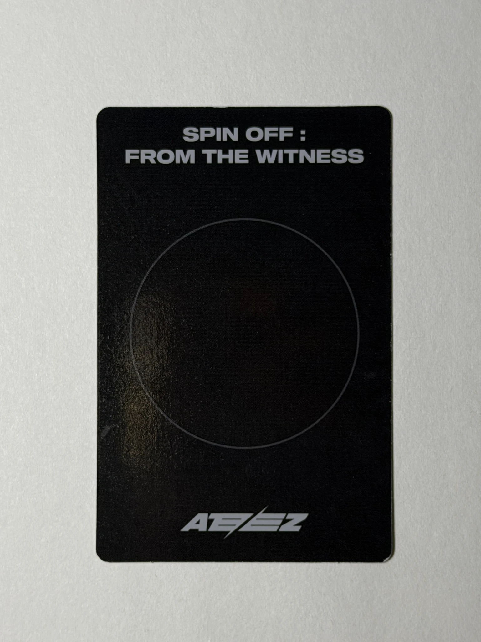 ATEEZ Yeosang ATEEZ - Yeosang - SPIN OFF : FROM THE WITNESS Album album photocard witness version version 3 listing photo 2
