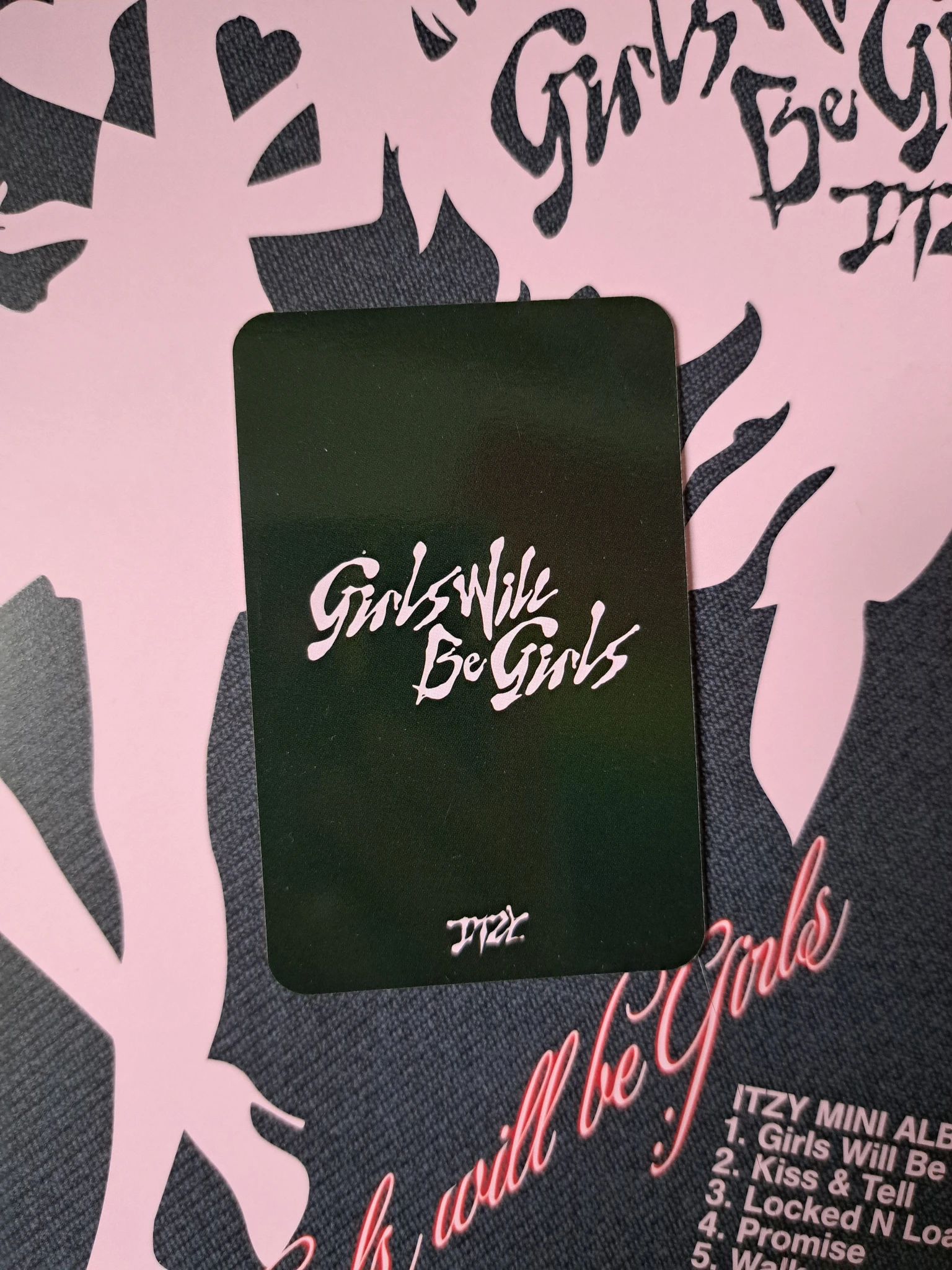 ITZY Yeji ITZY - Yeji - Girls Will Be Girls Album pre-order benefit yes24 listing photo 2