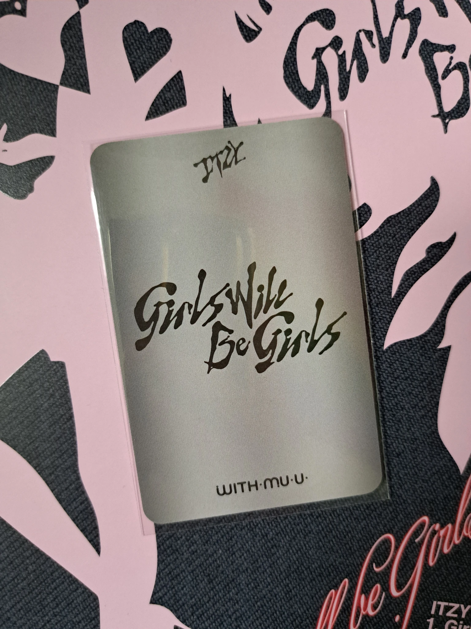 ITZY Ryujin ITZY - Ryujin - Girls Will Be Girls Album pre-order benefit special edition withmuu listing photo 2