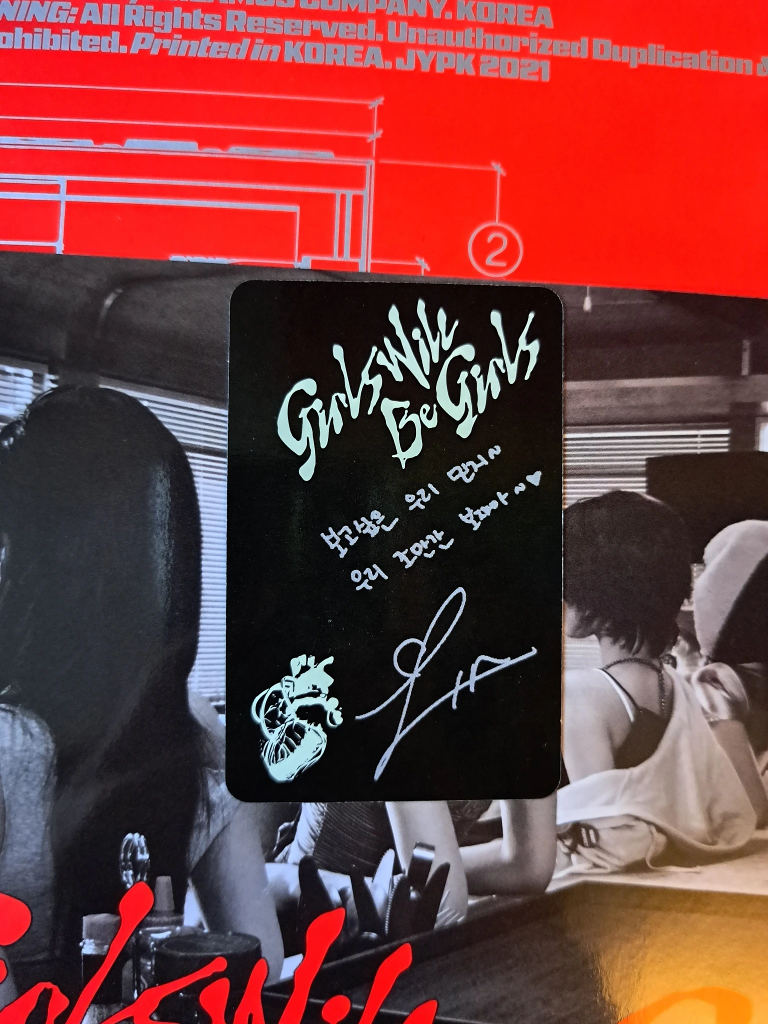 ITZY Lia ITZY - Lia - Girls Will Be Girls Album album photocard photobook ver. listing photo 2