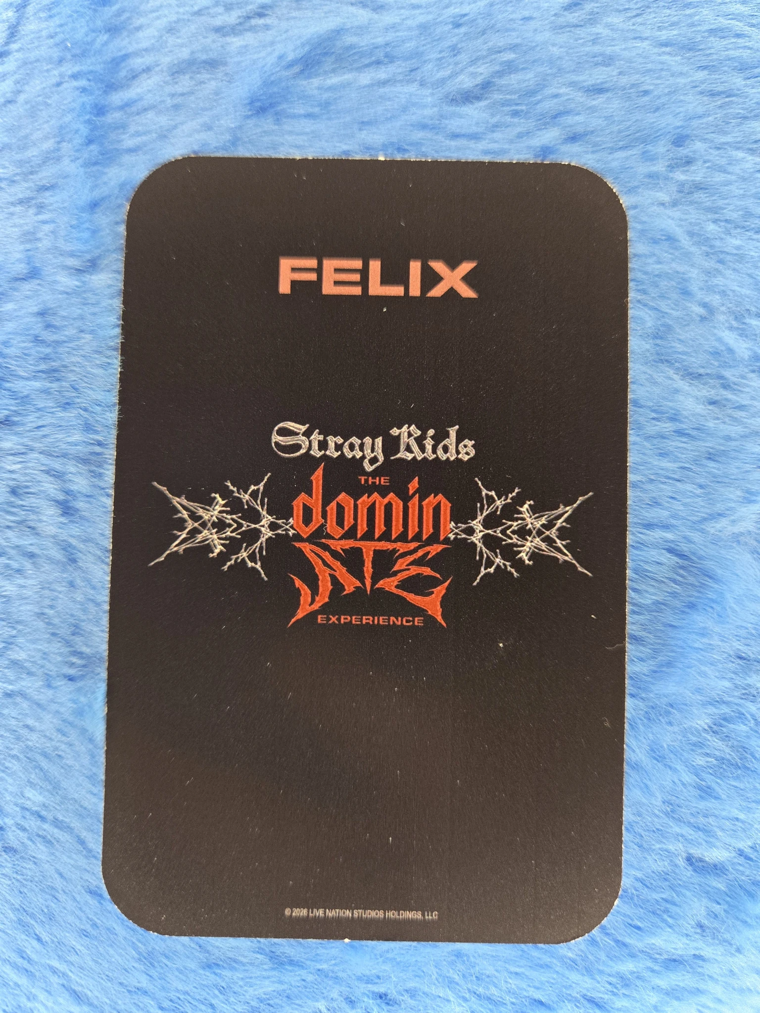 Stray Kids Felix Stray Kids - Felix - Stray Kids : The dominATE Experience Event photocard set listing photo 2