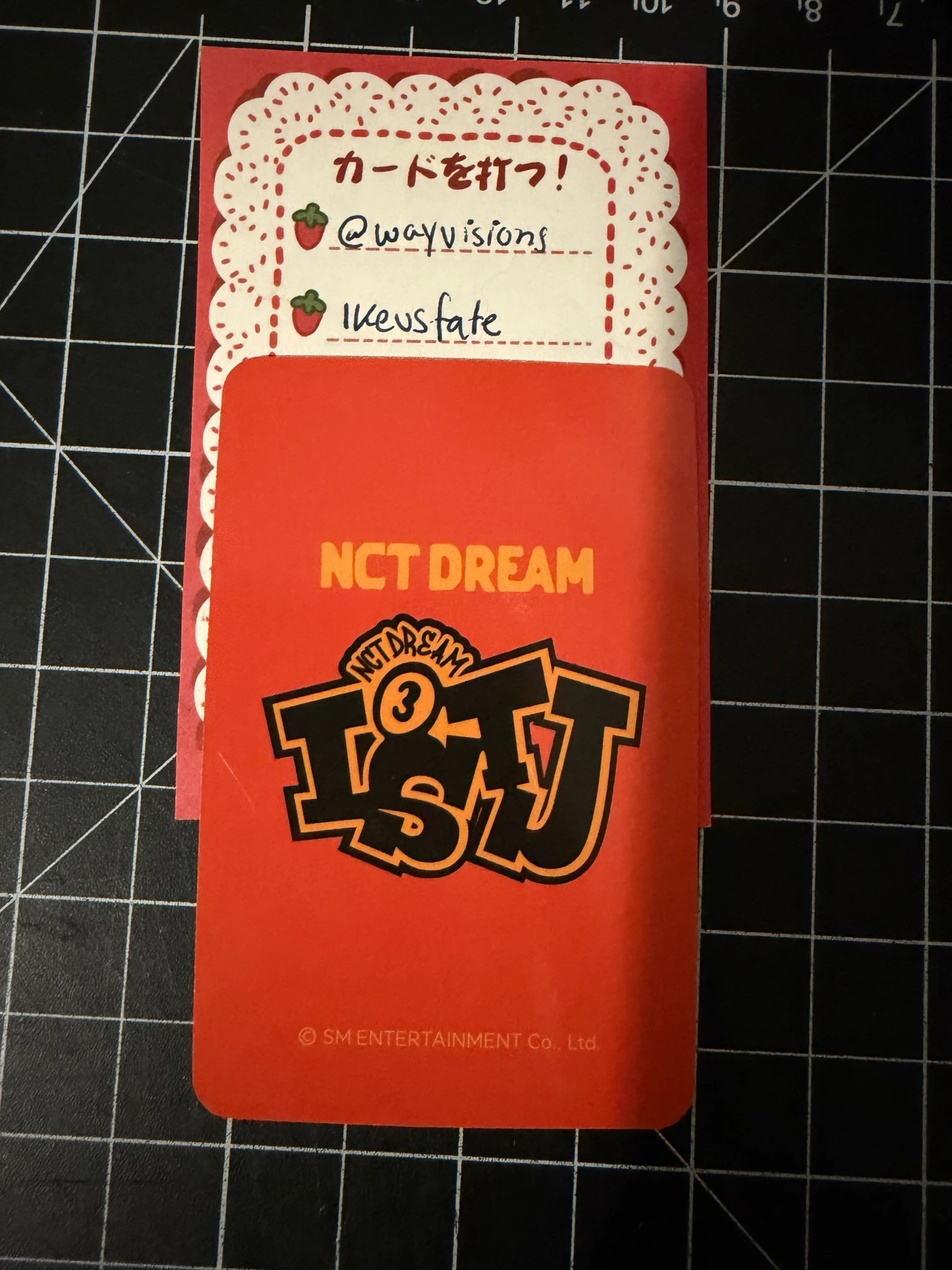 NCT DREAM Jeno NCT DREAM - Jeno - ISTJ Album mymusictaste (mmt) pob (pre-order benefit) listing photo 2