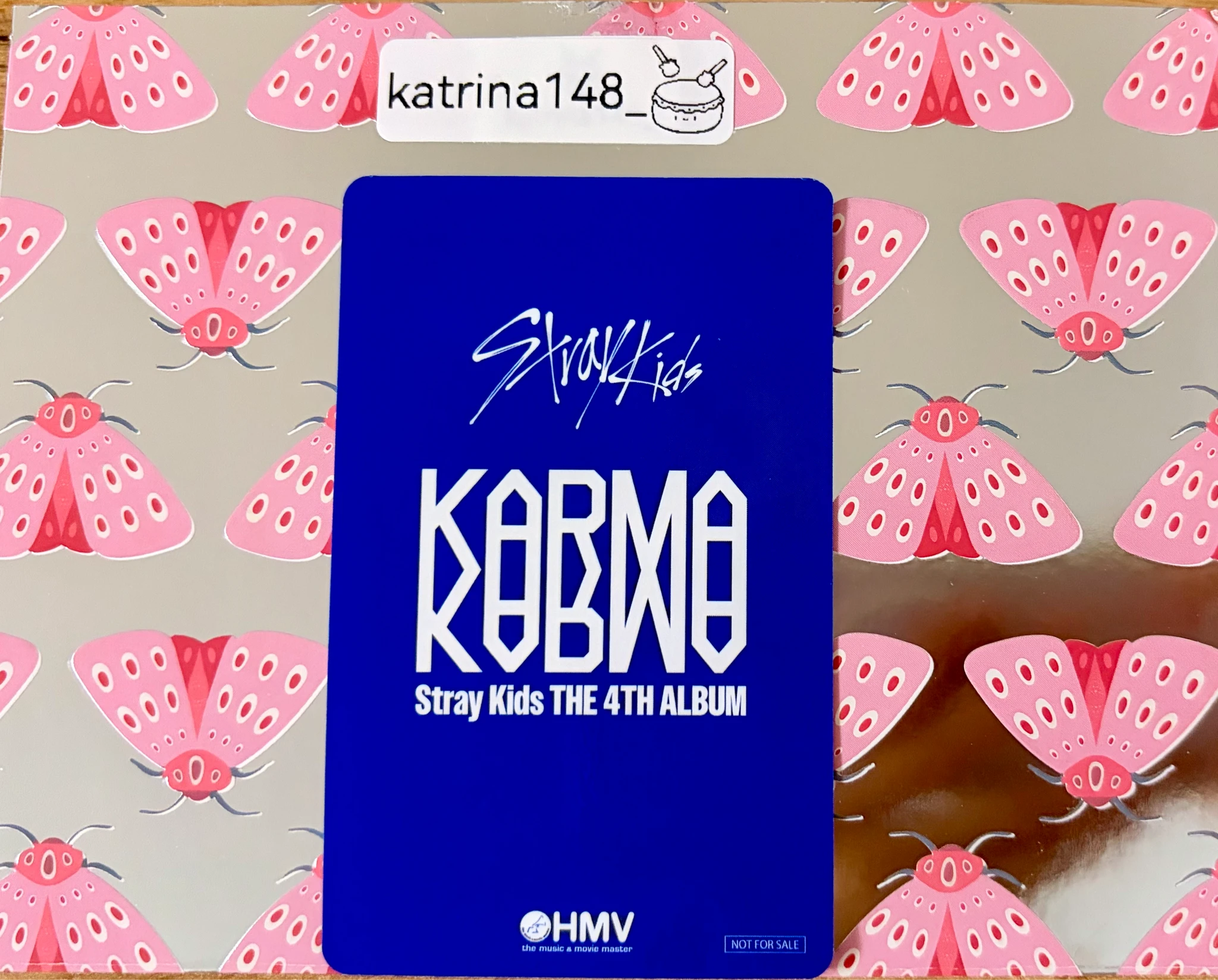 Stray Kids Seungmin Stray Kids - Seungmin - KARMA Album pre-order benefit (pob) hmv B version online listing photo 2