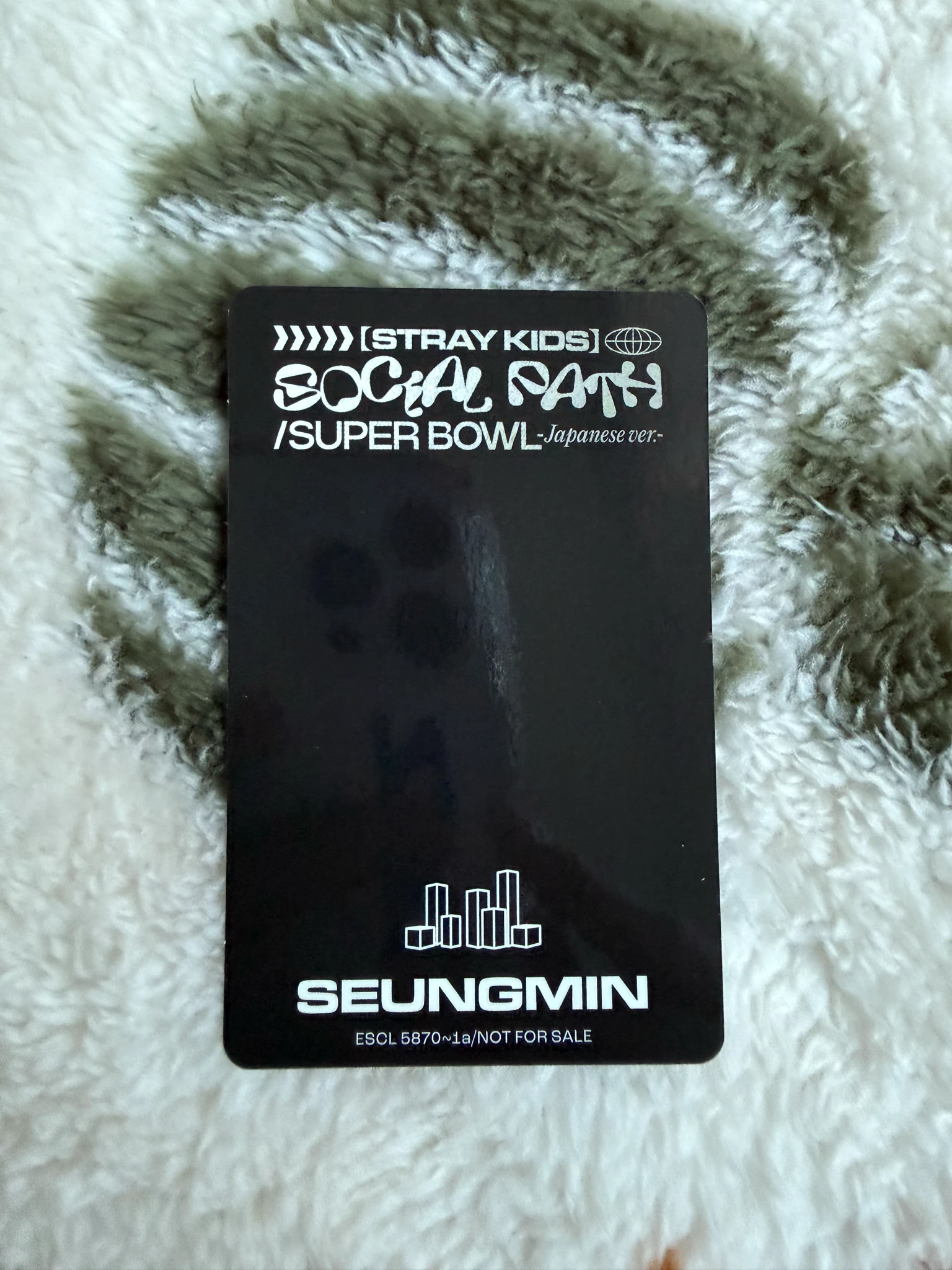 Stray Kids Seungmin Stray Kids - Seungmin - Social Path Album album photocard limited version A version listing photo 2