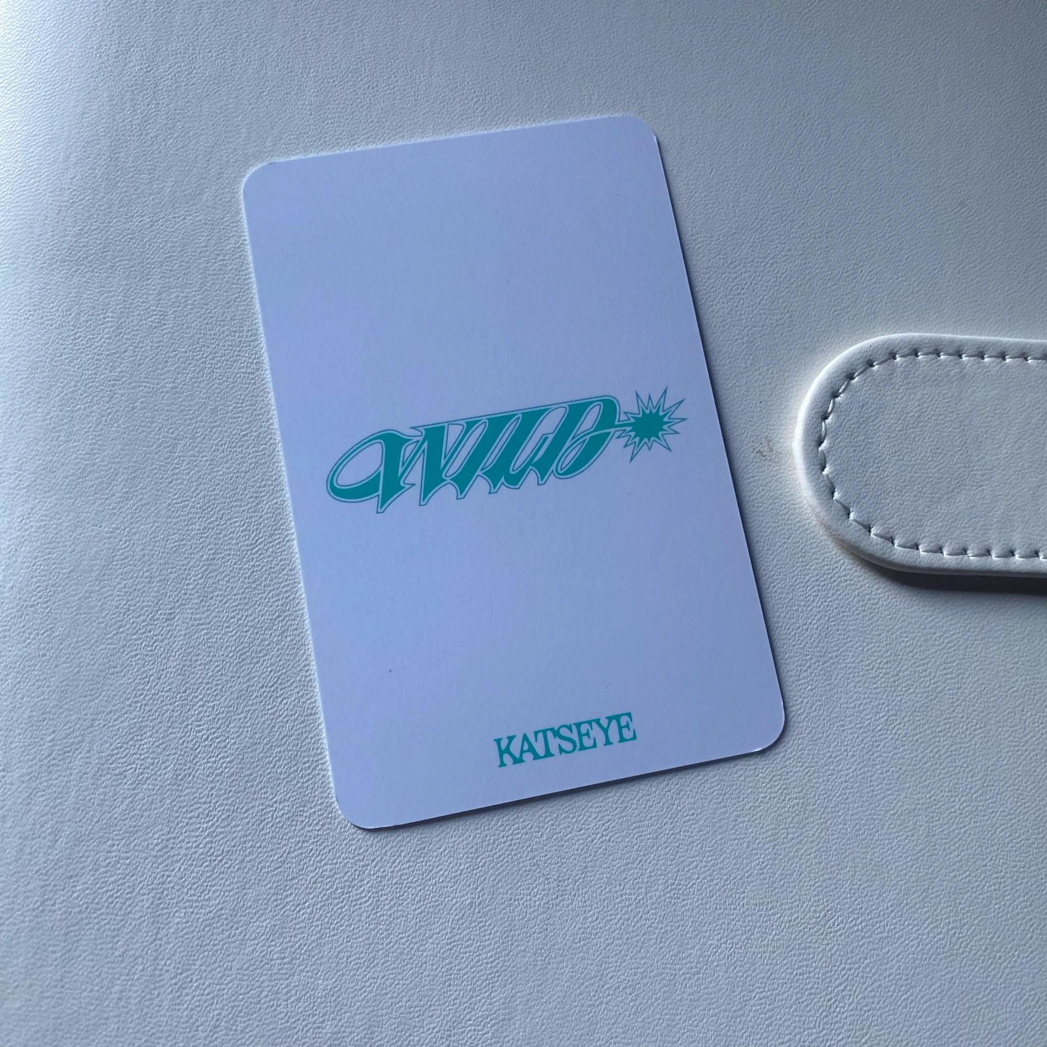 KATSEYE Yoonchae KATSEYE - Yoonchae - WILD Album trading card B version pop-up merch photocard listing photo 2