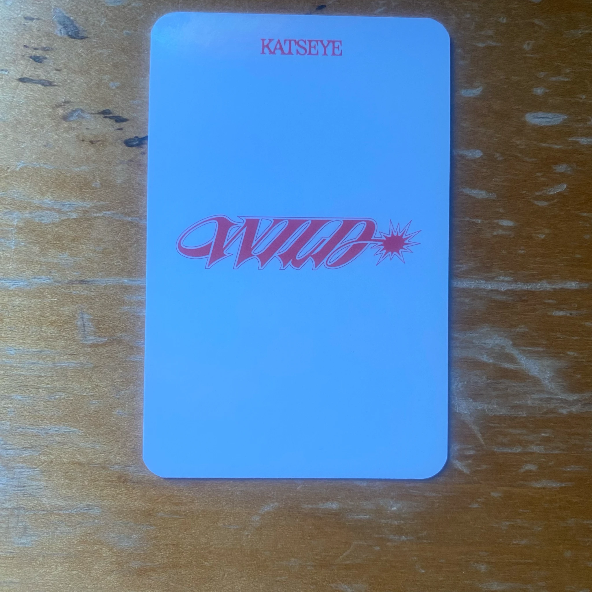 KATSEYE Yoonchae KATSEYE - Yoonchae - WILD Album yes24 pob (pre-order benefit) holographic (hologram) listing photo 2