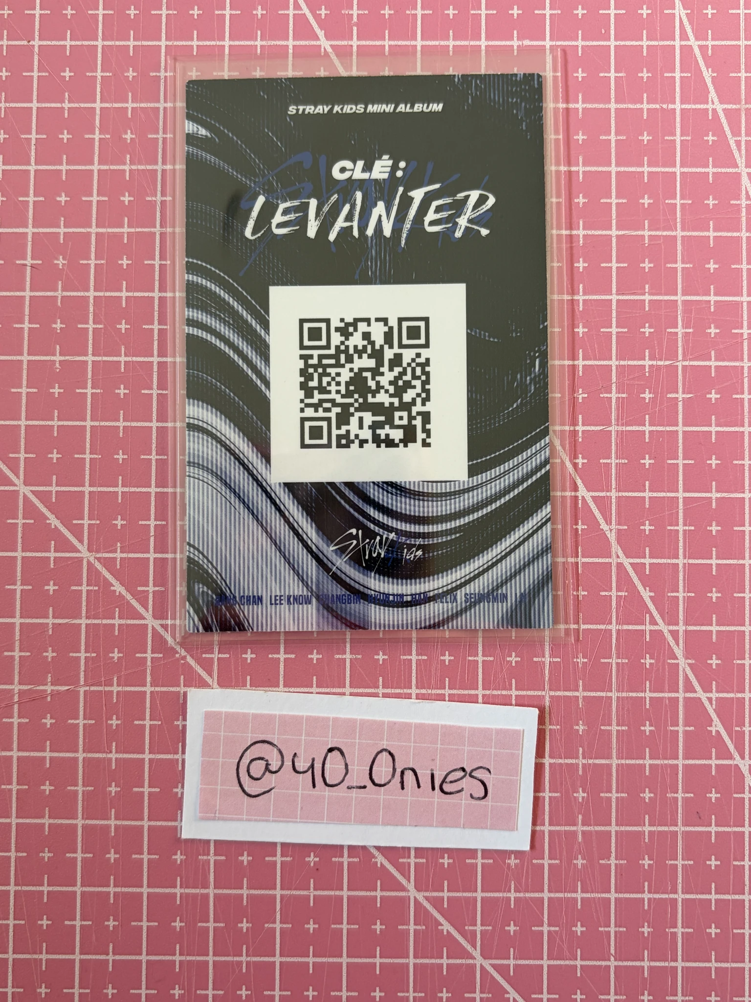 Stray Kids Hyunjin Stray Kids - Hyunjin - Clé: Levanter Album album photocard selfie version listing photo 2