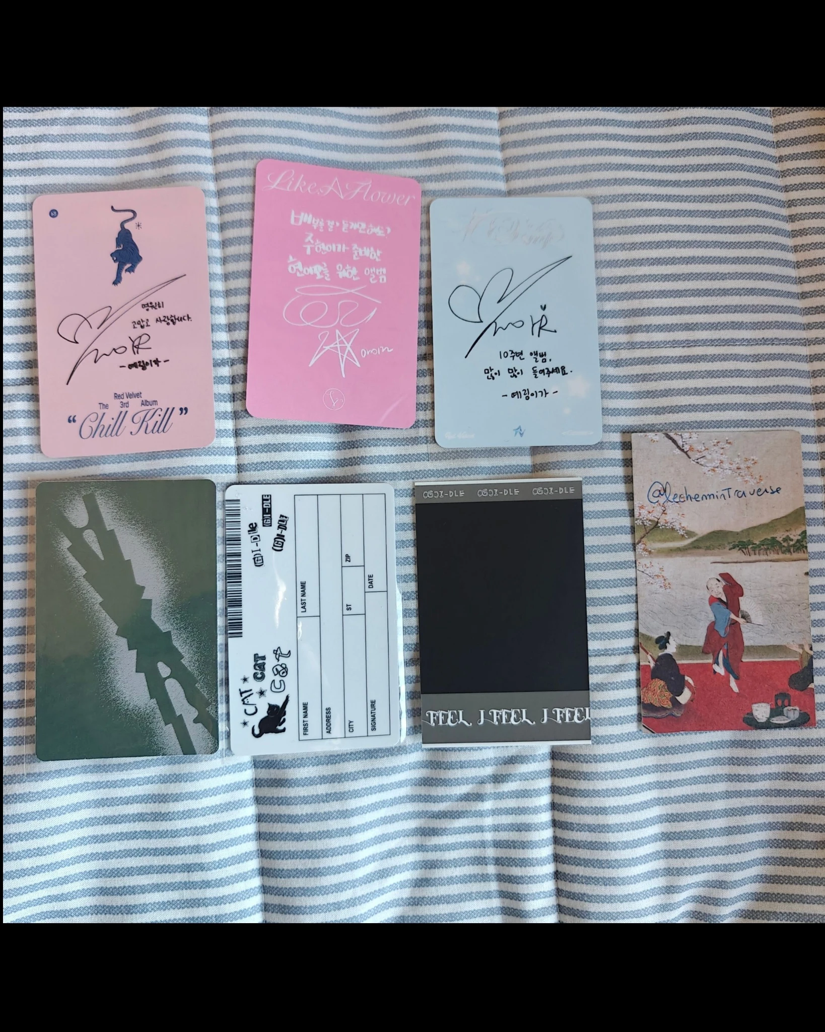 Red Velvet Yeri Red Velvet - Yeri - Cosmic Album album photocard photobook version midnight sun version listing photo 2