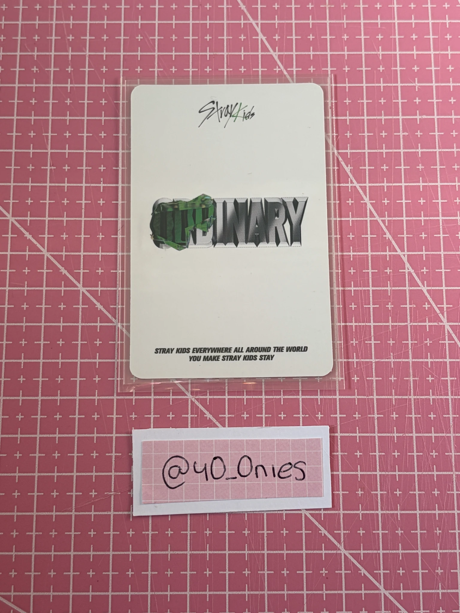 Stray Kids Hyunjin Stray Kids - Hyunjin - Oddinary Album pre-order benefit aladin listing photo 2