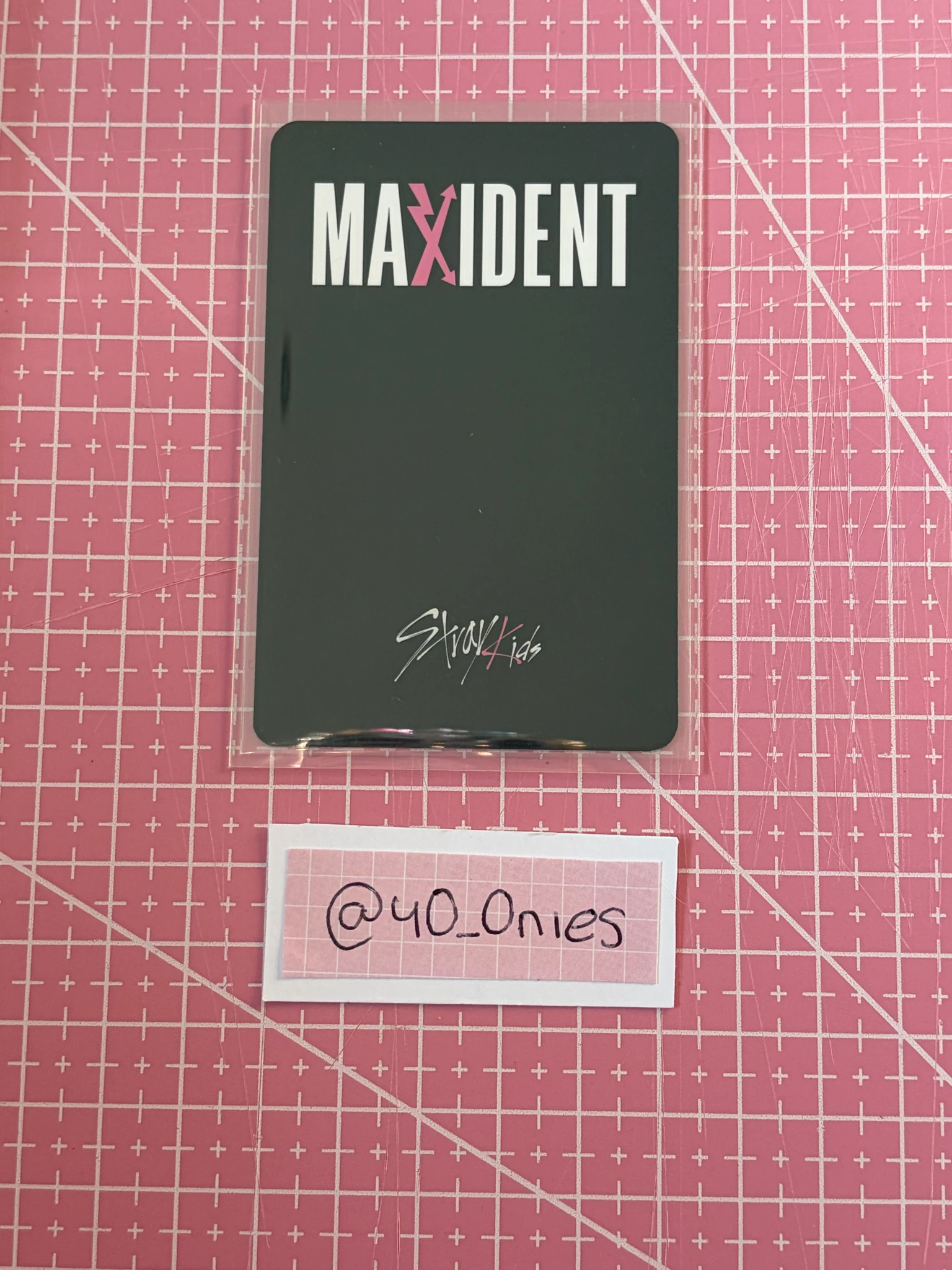 Stray Kids Hyunjin Stray Kids - Hyunjin - Maxident Album ktown4u pre-order benefit (pob) listing photo 2