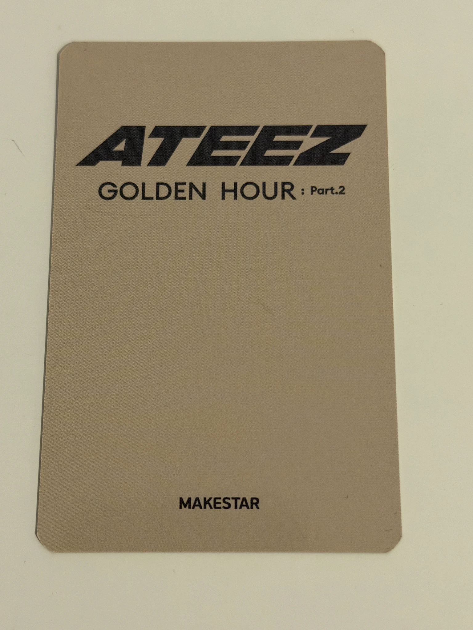 ATEEZ ATEEZ - Yunho & Wooyoung - Golden Hour : Part 2 Album pre-order benefit (pob) listing photo 2