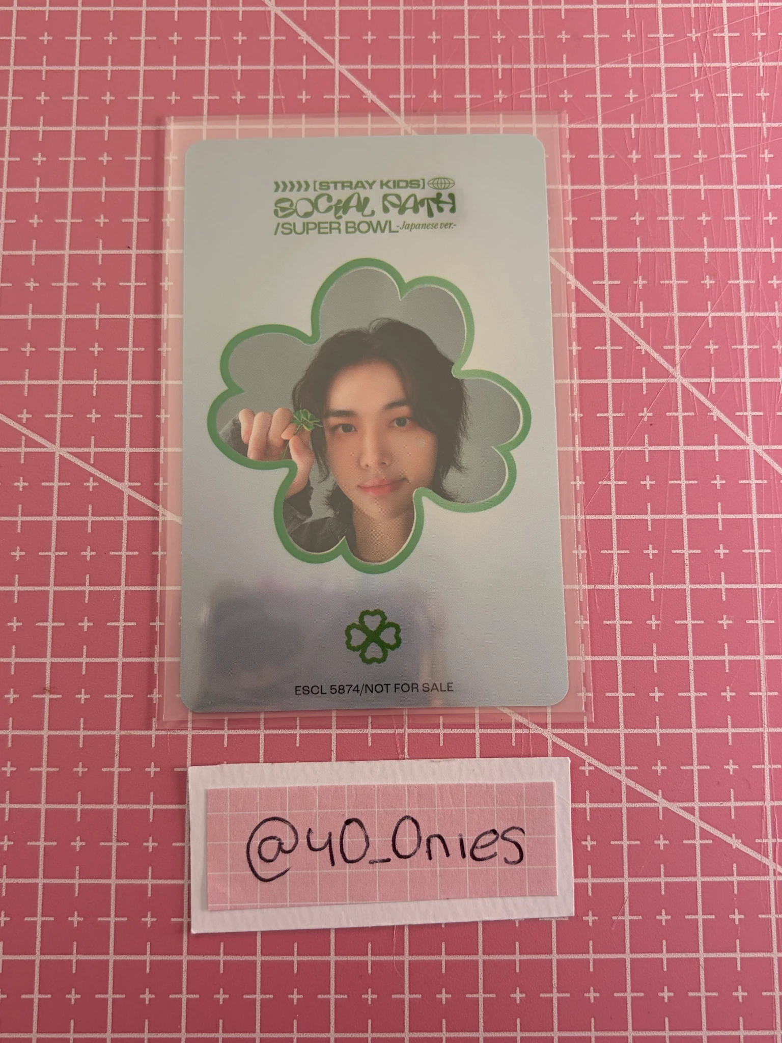 Stray Kids Hyunjin Stray Kids - Hyunjin - Social Path Album album photocard regular version listing photo 2