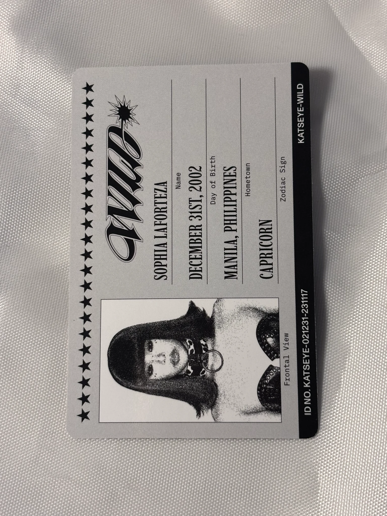 KATSEYE Sophia KATSEYE - Sophia - WILD Album album photocard listing photo 2