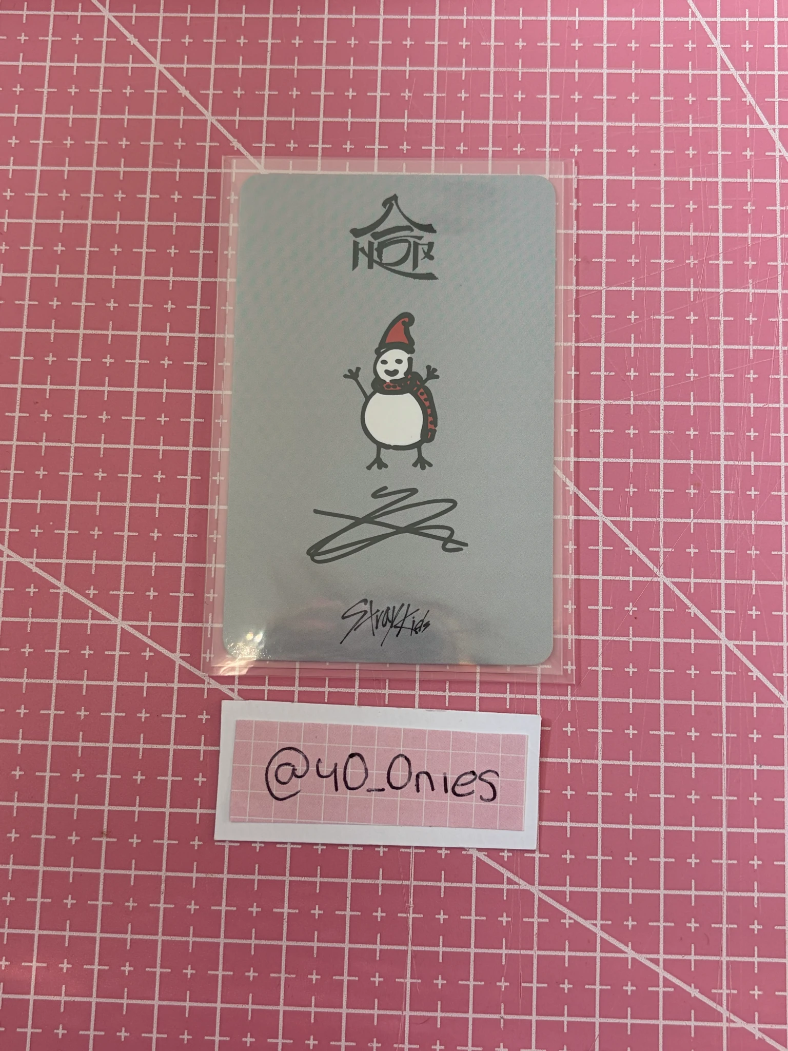 Stray Kids Hyunjin Stray Kids - Hyunjin - HOP Album pre-order benefit (pob) starriver listing photo 2