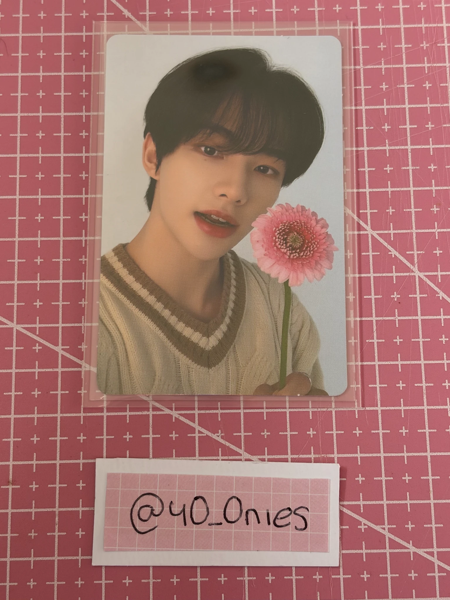 Stray Kids Hyunjin Stray Kids - Hyunjin - NACIFIC x Stray Kids Other brand collaboration nacific round 10 double-sided front side listing photo 2
