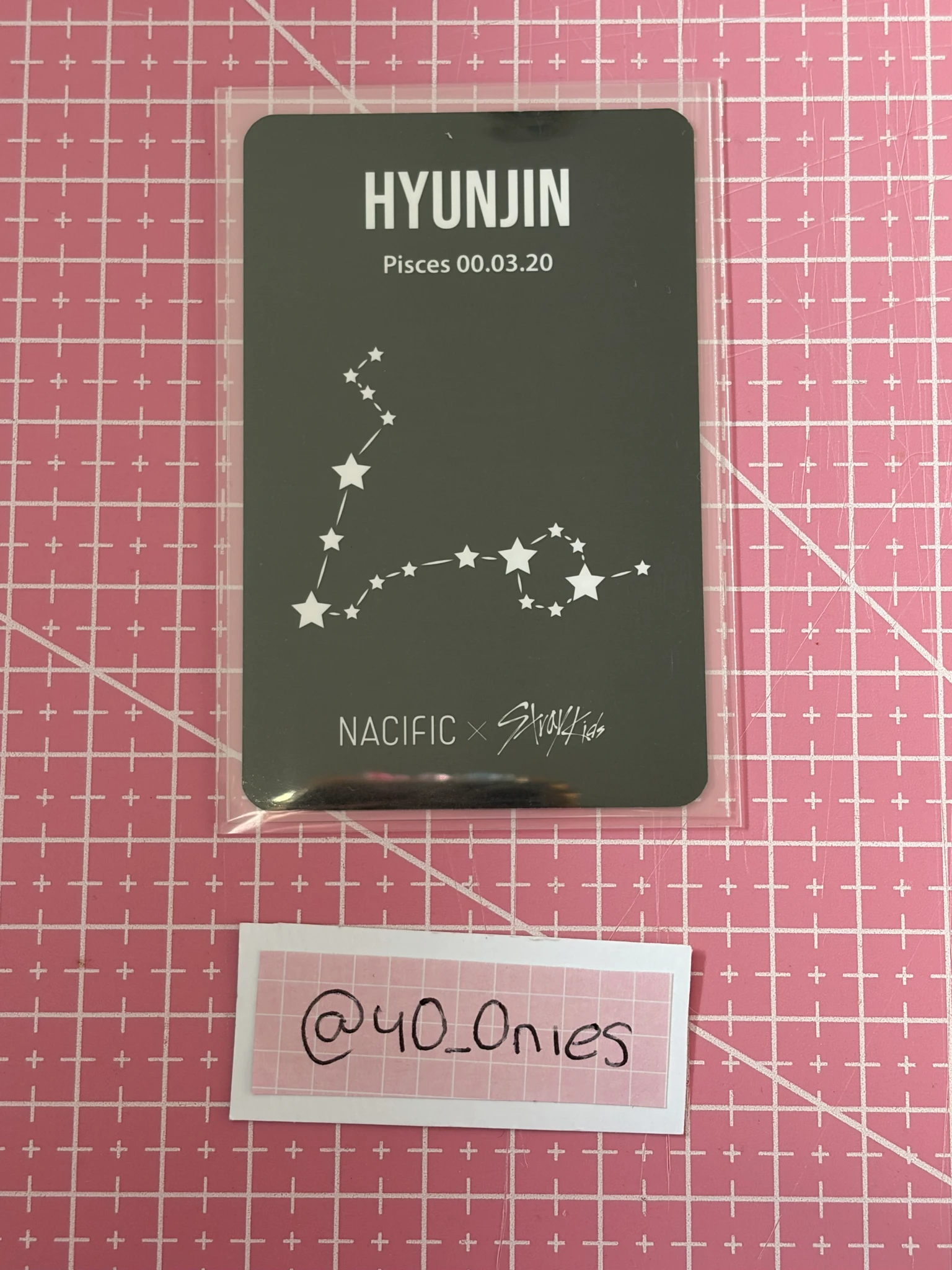 Stray Kids Hyunjin Stray Kids - Hyunjin - NACIFIC  x Stray Kids Other brand collaboration nacific round 12 listing photo 2
