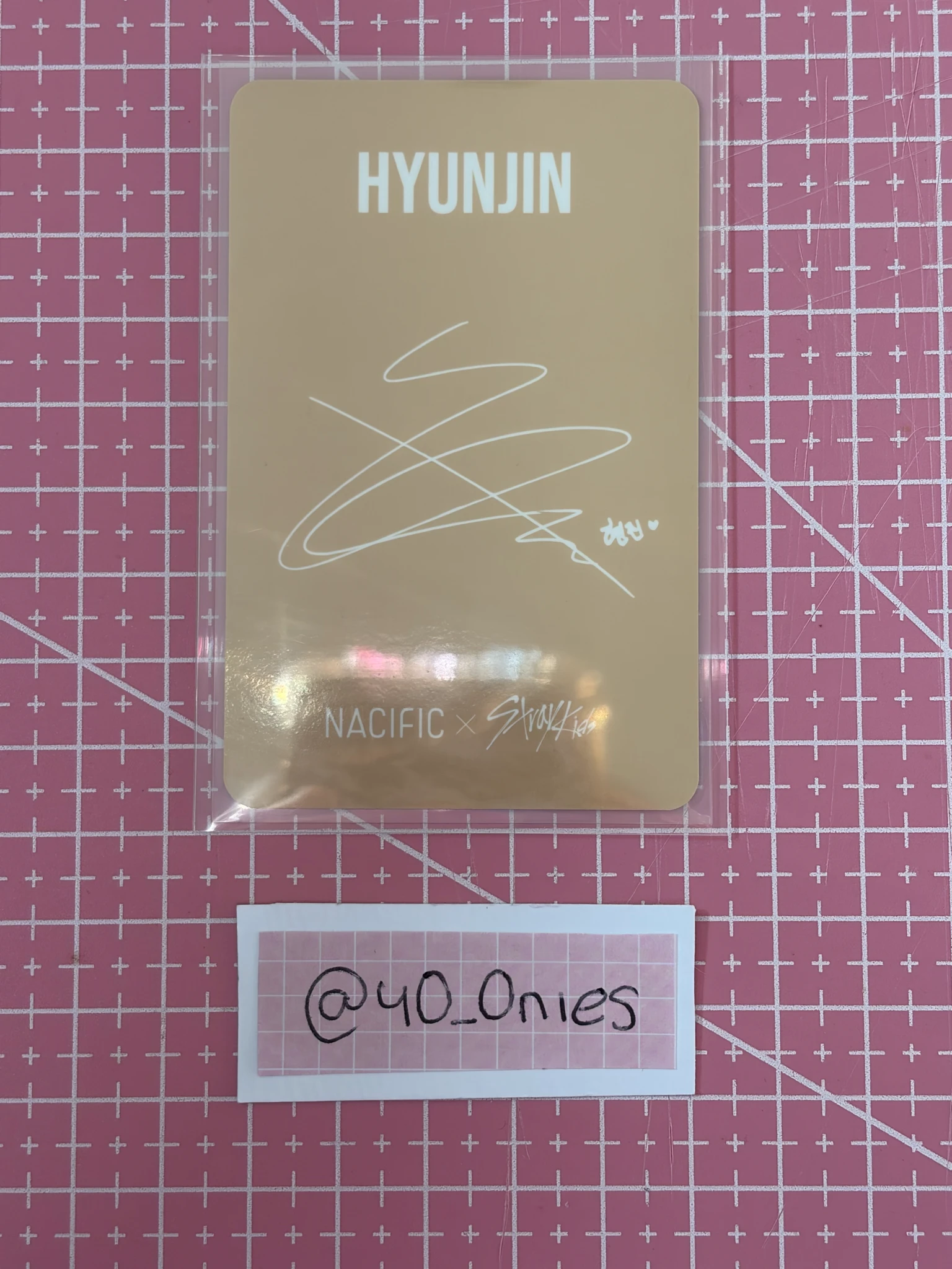 Stray Kids Hyunjin Stray Kids - Hyunjin - NACIFIC x Stray Kids Other brand collaboration nacific round 14 listing photo 2