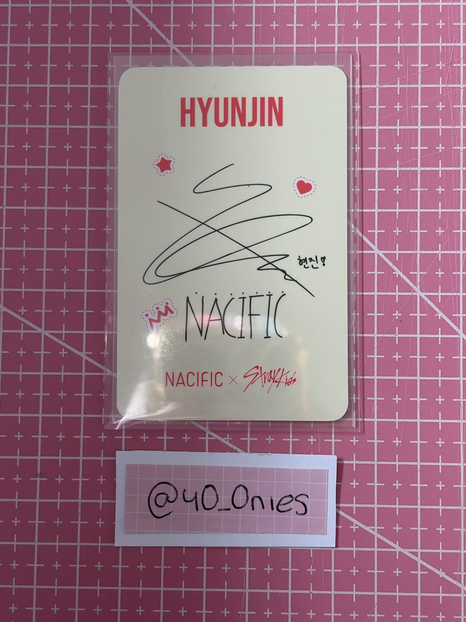 Stray Kids Hyunjin Stray Kids - Hyunjin - NACIFIC x Stray Kids Other round 18 listing photo 2