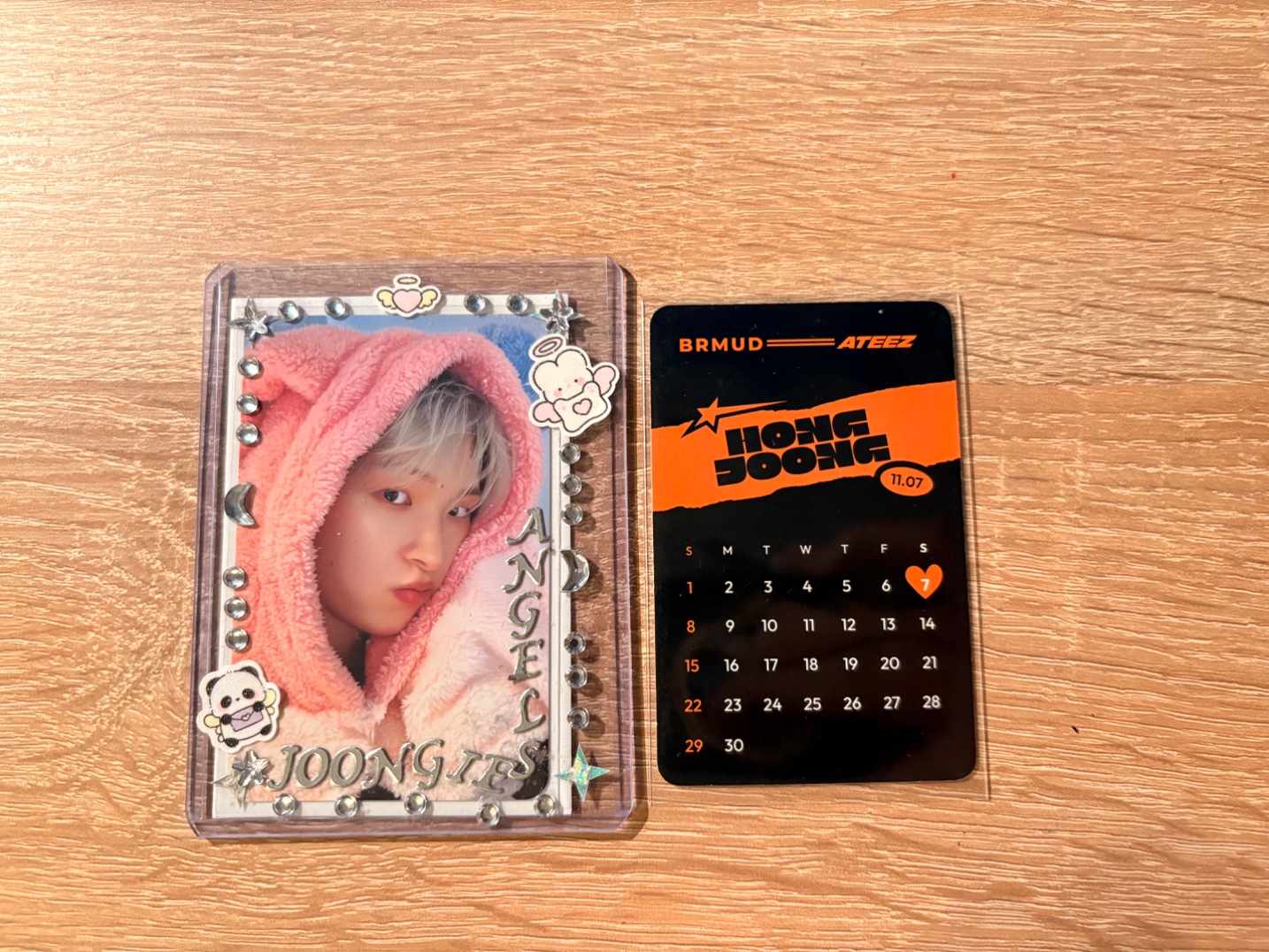 ATEEZ Hongjoong ATEEZ - Hongjoong - BRMUD × ATEEZ Other merch photocard listing photo 2