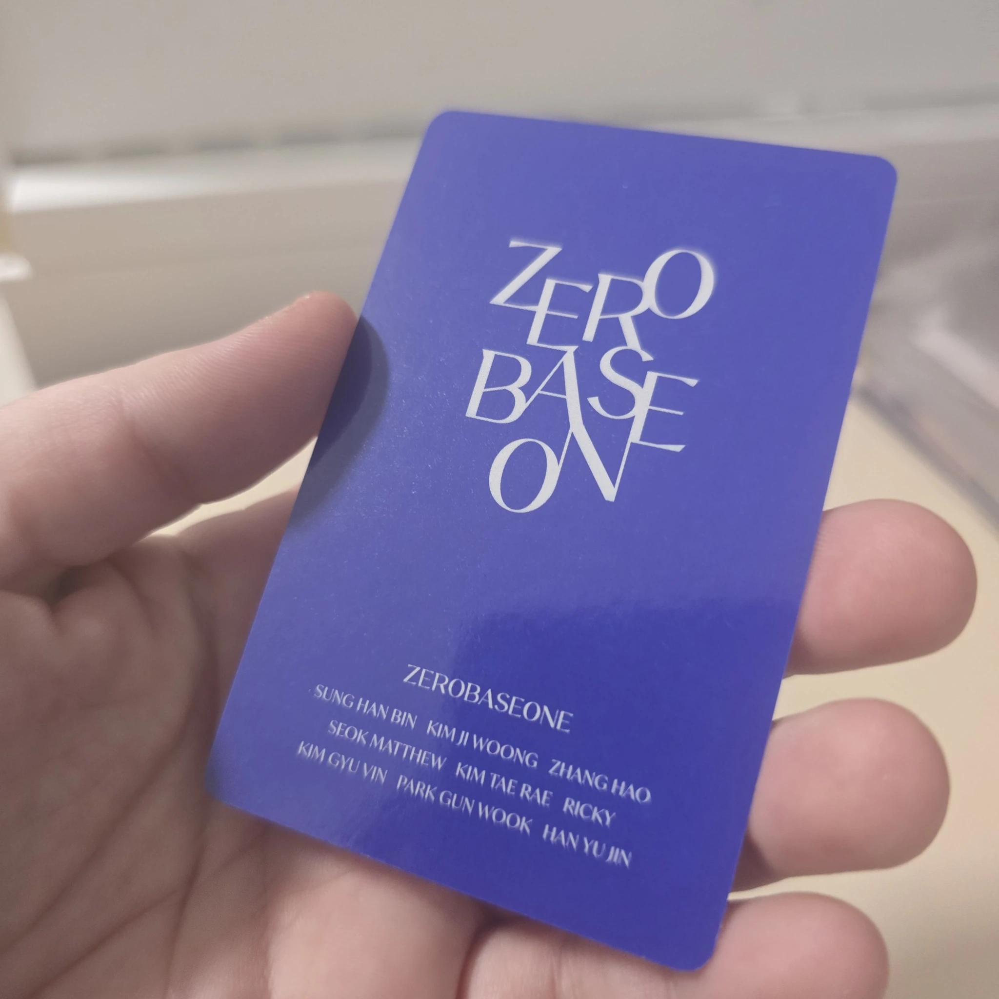 ZEROBASEONE Yujin ZEROBASEONE - Yujin - Lightstick Other photocard set pob (pre-order benefit) listing photo 2