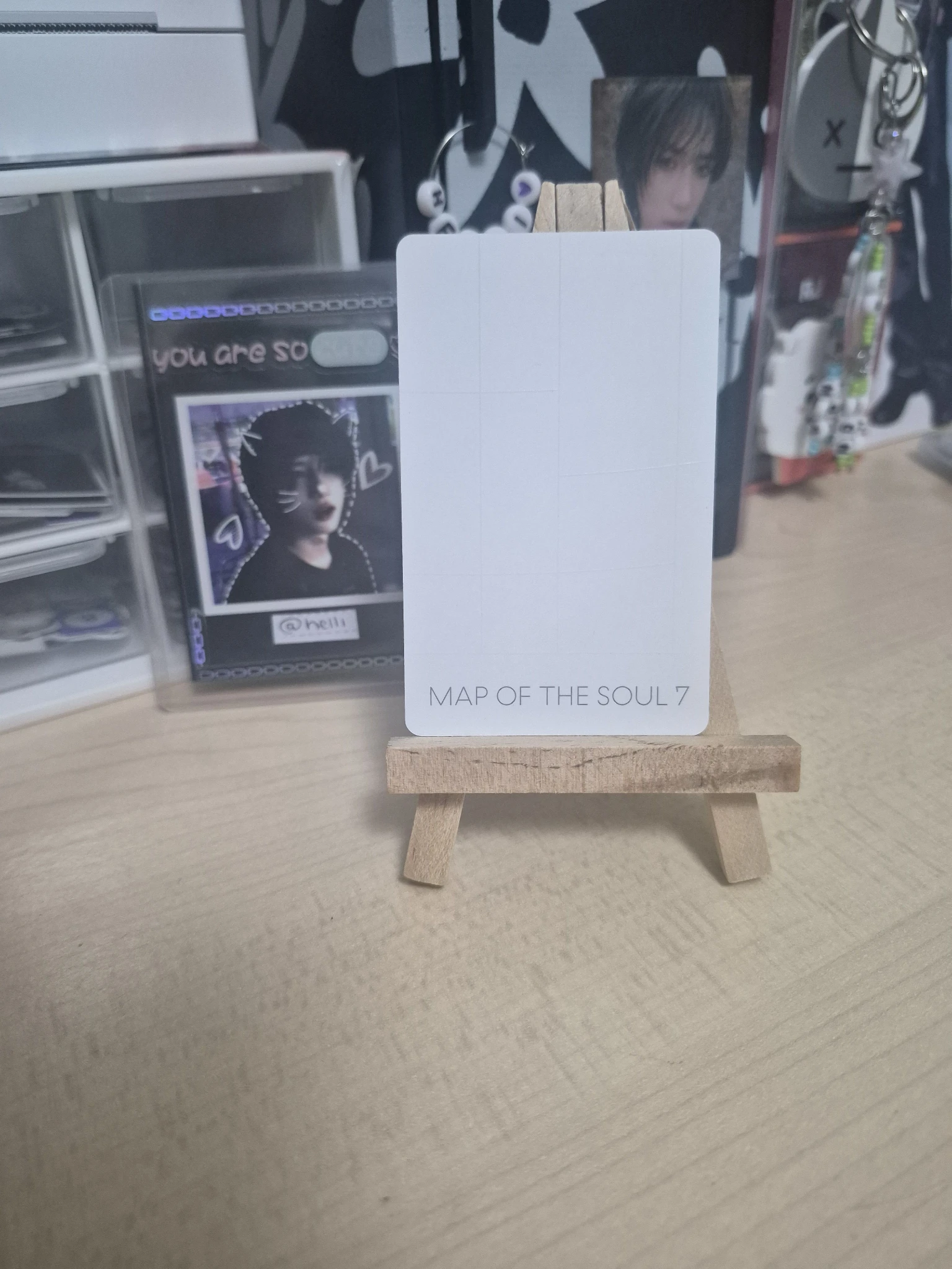BTS Jimin BTS - Jimin - Map of the Soul: 7 Album album photocard ver. 1 listing photo 2