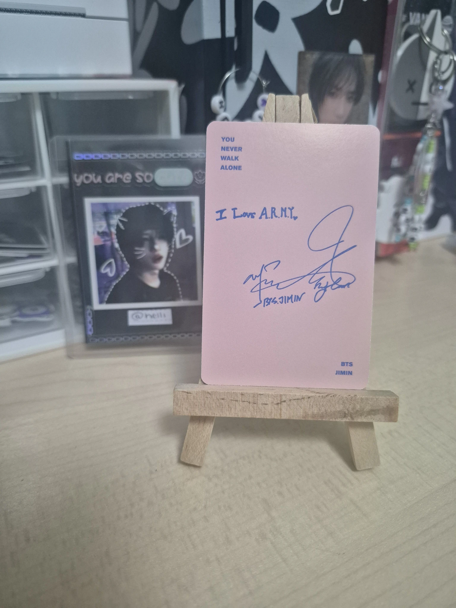 BTS Jimin BTS - Jimin - You Never Walk Alone Album album photocard listing photo 2