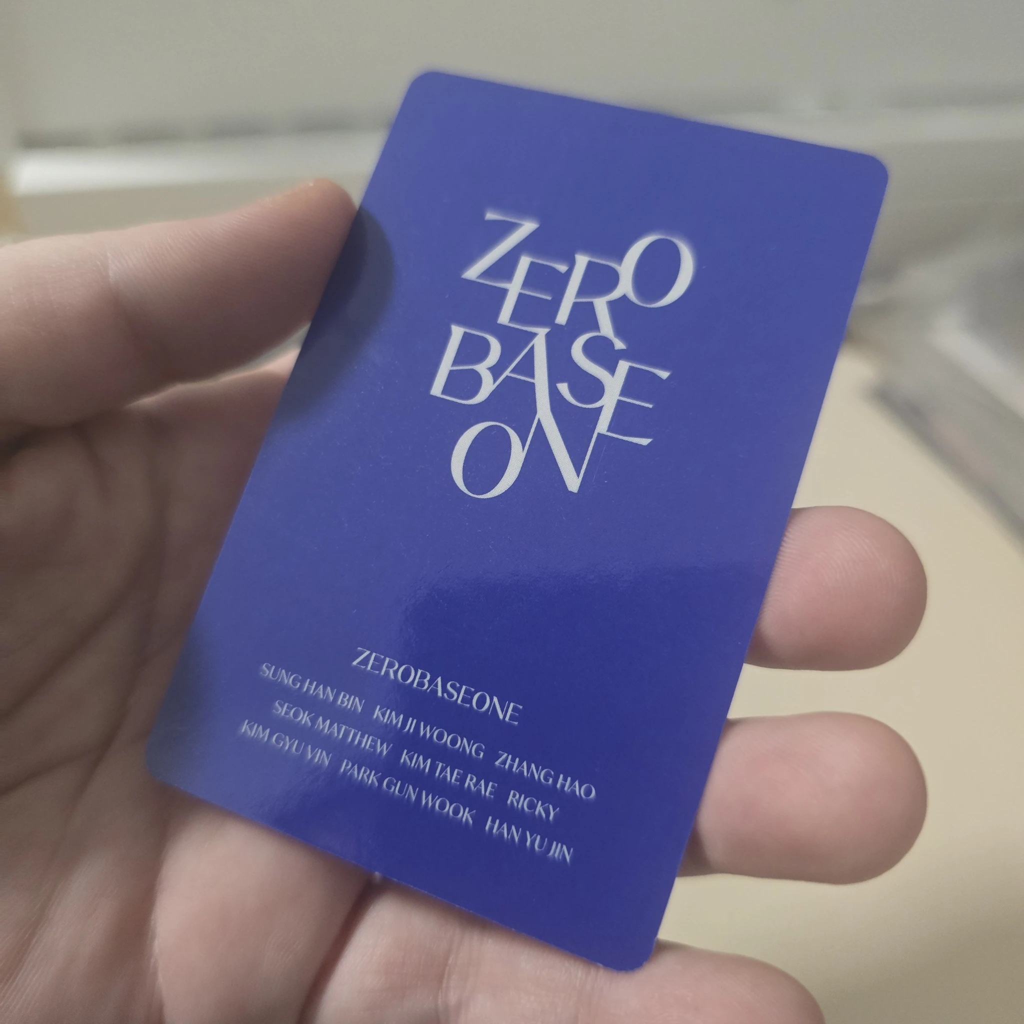 ZEROBASEONE Gyuvin ZEROBASEONE - Gyuvin - Lightstick Other photocard set pob (pre-order benefit) listing photo 2