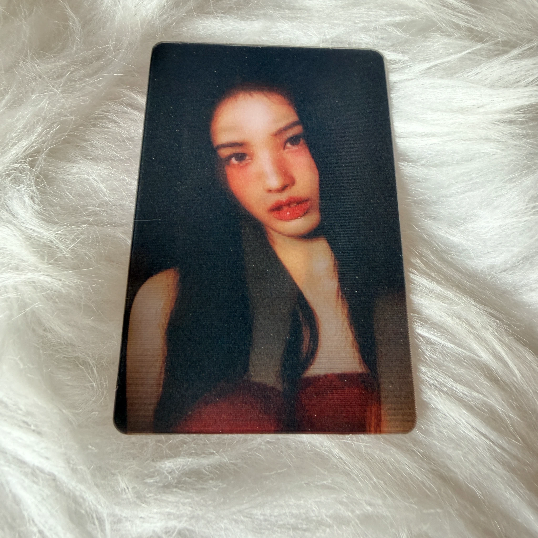 Jini Jini Jini - Jini - An Iron Hand In A Velvet Glove Album album photocard photocard set velvet glove version lenticular listing photo 2
