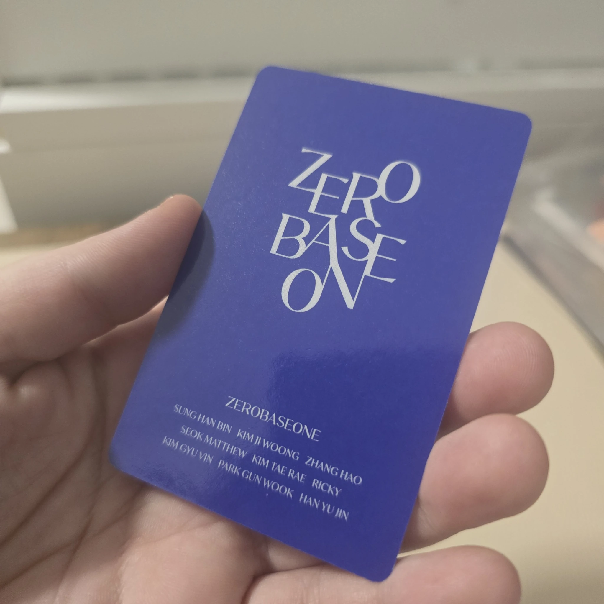 ZEROBASEONE Matthew ZEROBASEONE - Matthew - Lightstick Other pre-order benefit (pob) withmuu merch photocard lightstick listing photo 2