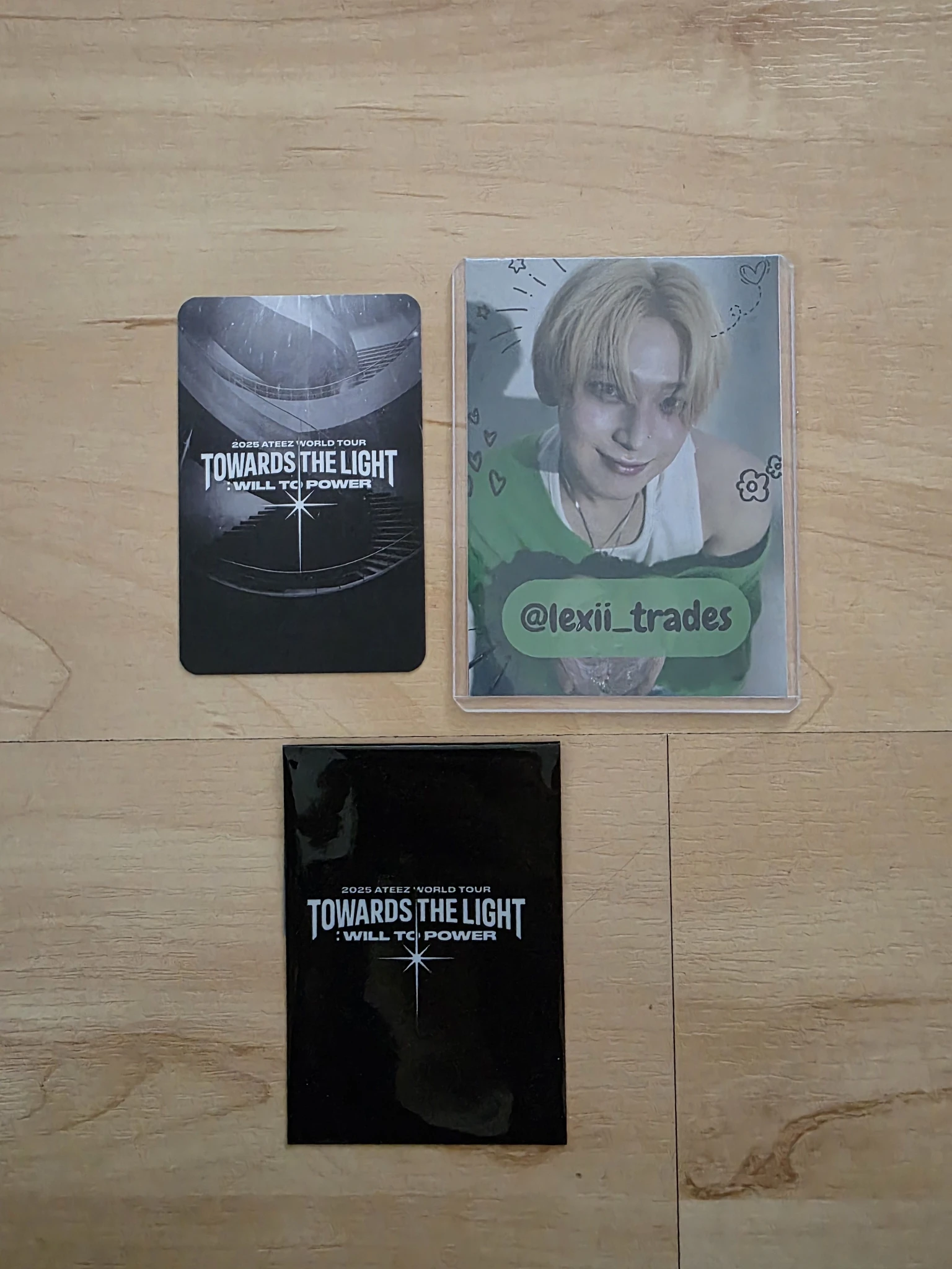 ATEEZ Yunho ATEEZ - Yunho - Towards The Light: Will To Power World Tour Event merch photocard purchase benefit europe (EU) exclusive listing photo 2