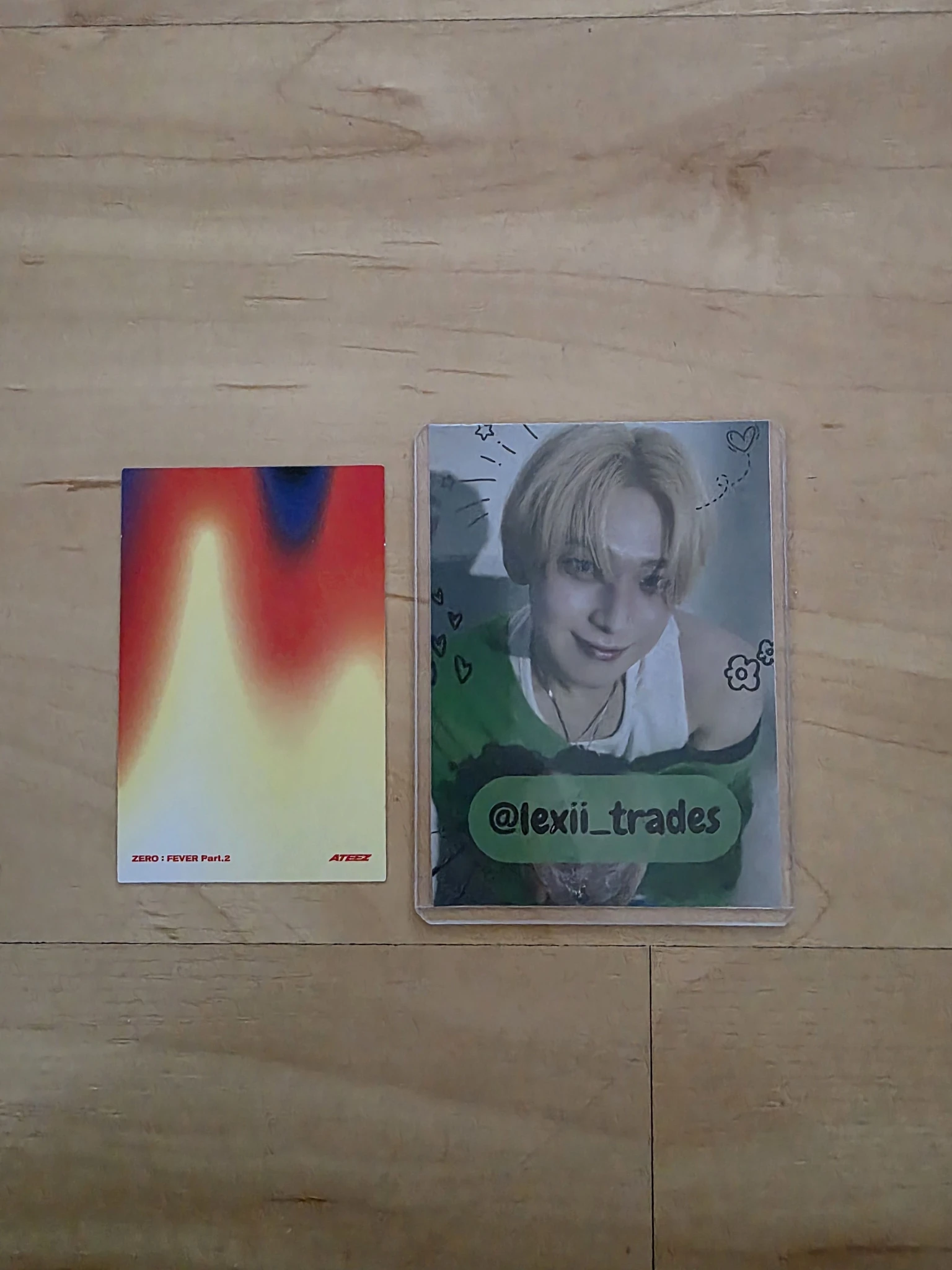ATEEZ Yunho ATEEZ - Yunho - ZERO : FEVER Part.2 Album album photocard A version listing photo 2