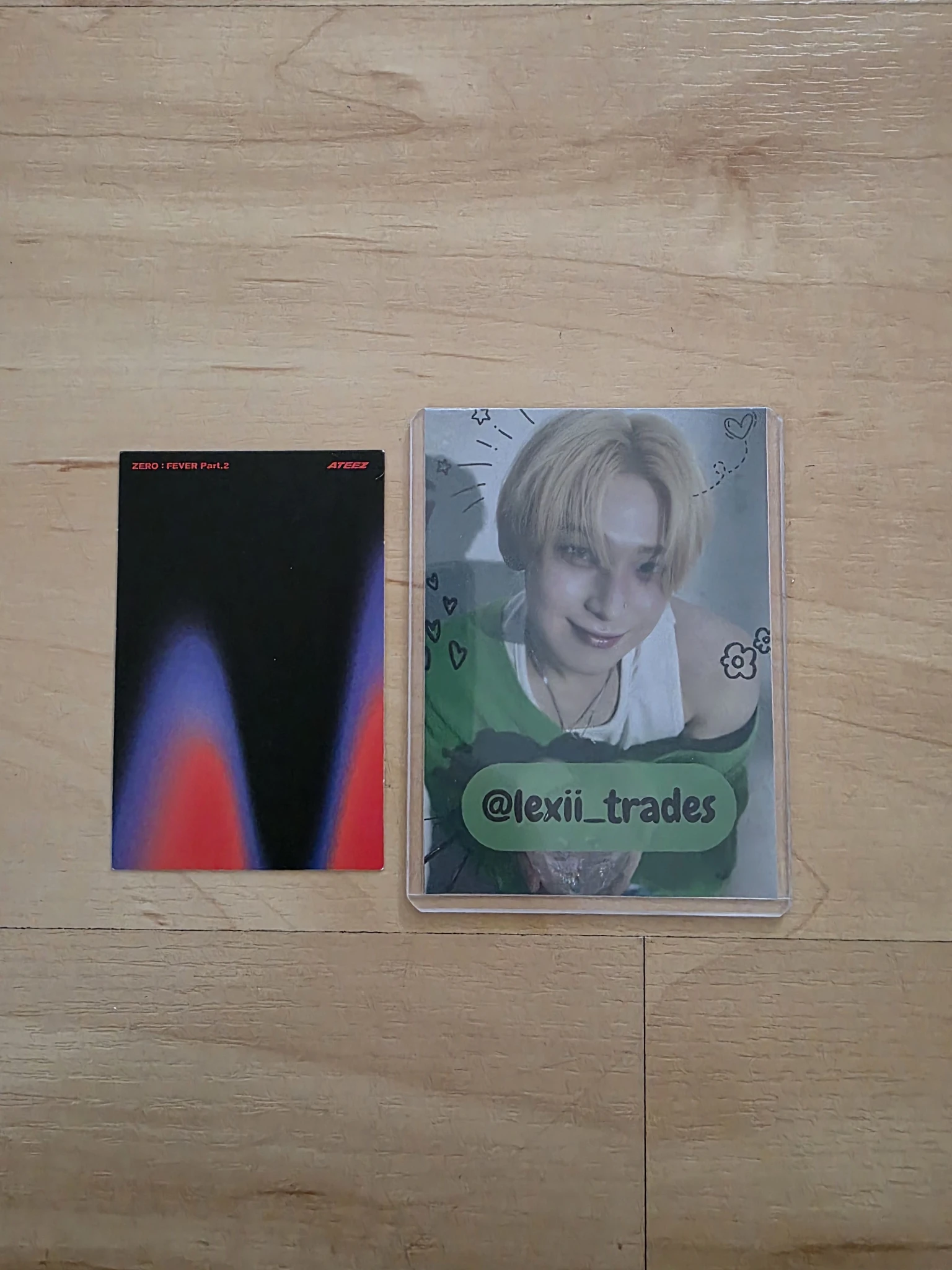 ATEEZ Yunho ATEEZ - Yunho - ZERO : FEVER Part.2 Album album photocard A version listing photo 2