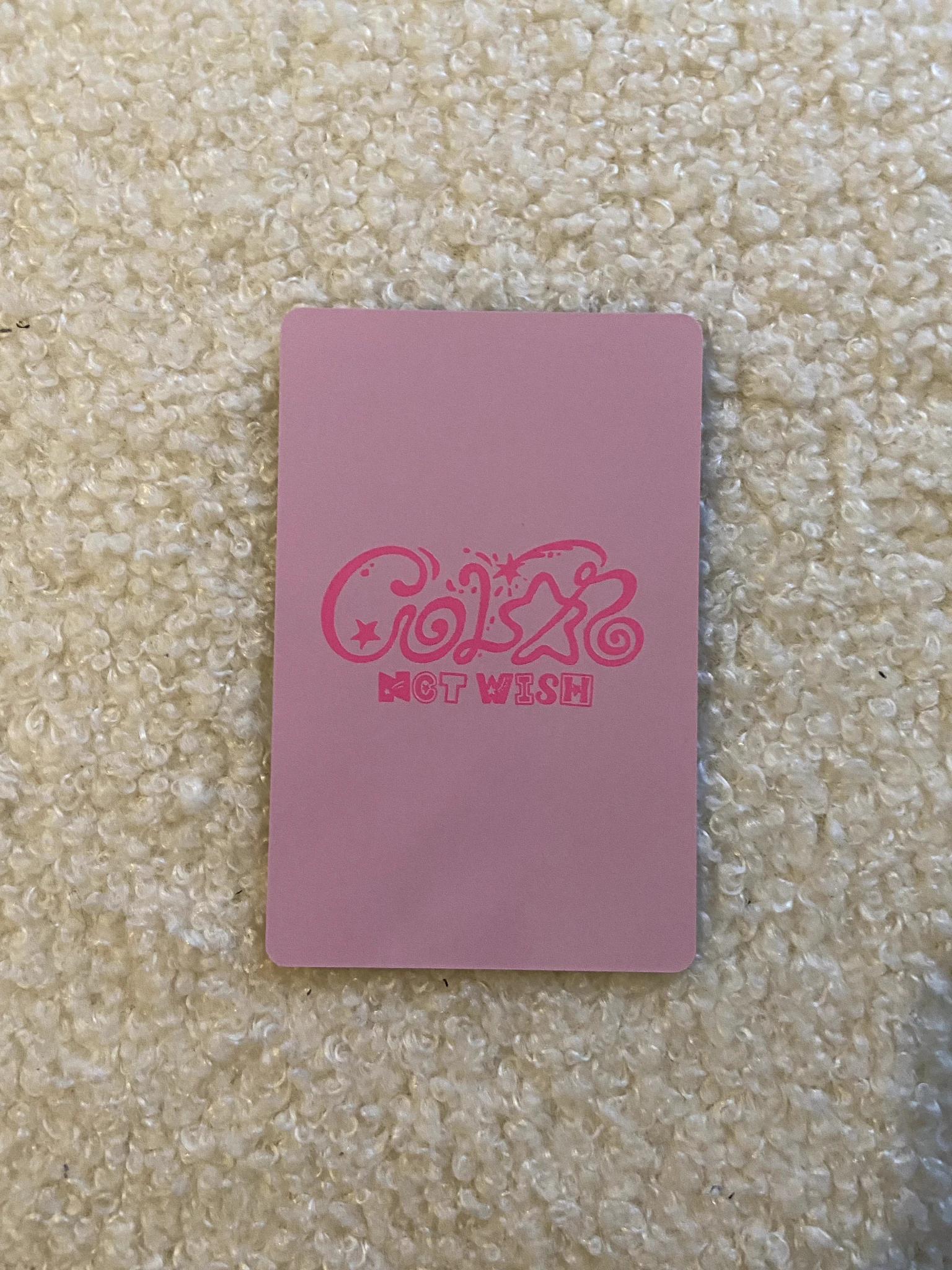 NCT WISH Jaehee aespa - Jaehee - COLOR Album album photocard limited version listing photo 2