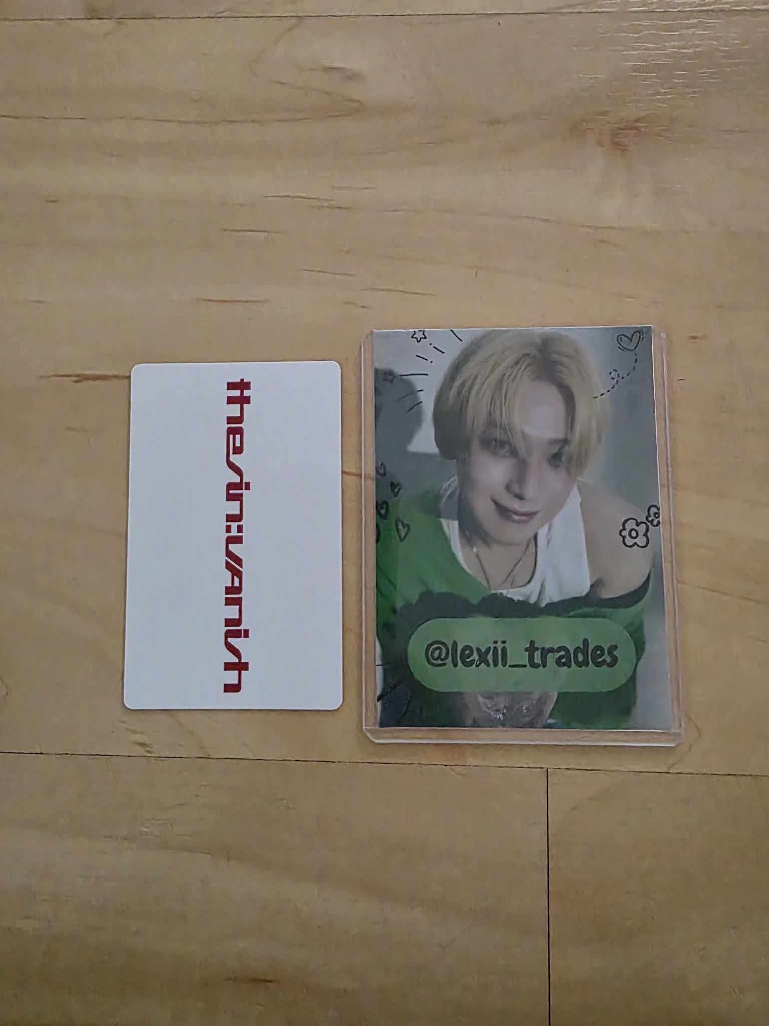 ENHYPEN ENHYPEN - Ni-ki - THE SIN: VANISH Album album photocard B version korean album keyring version listing photo 2
