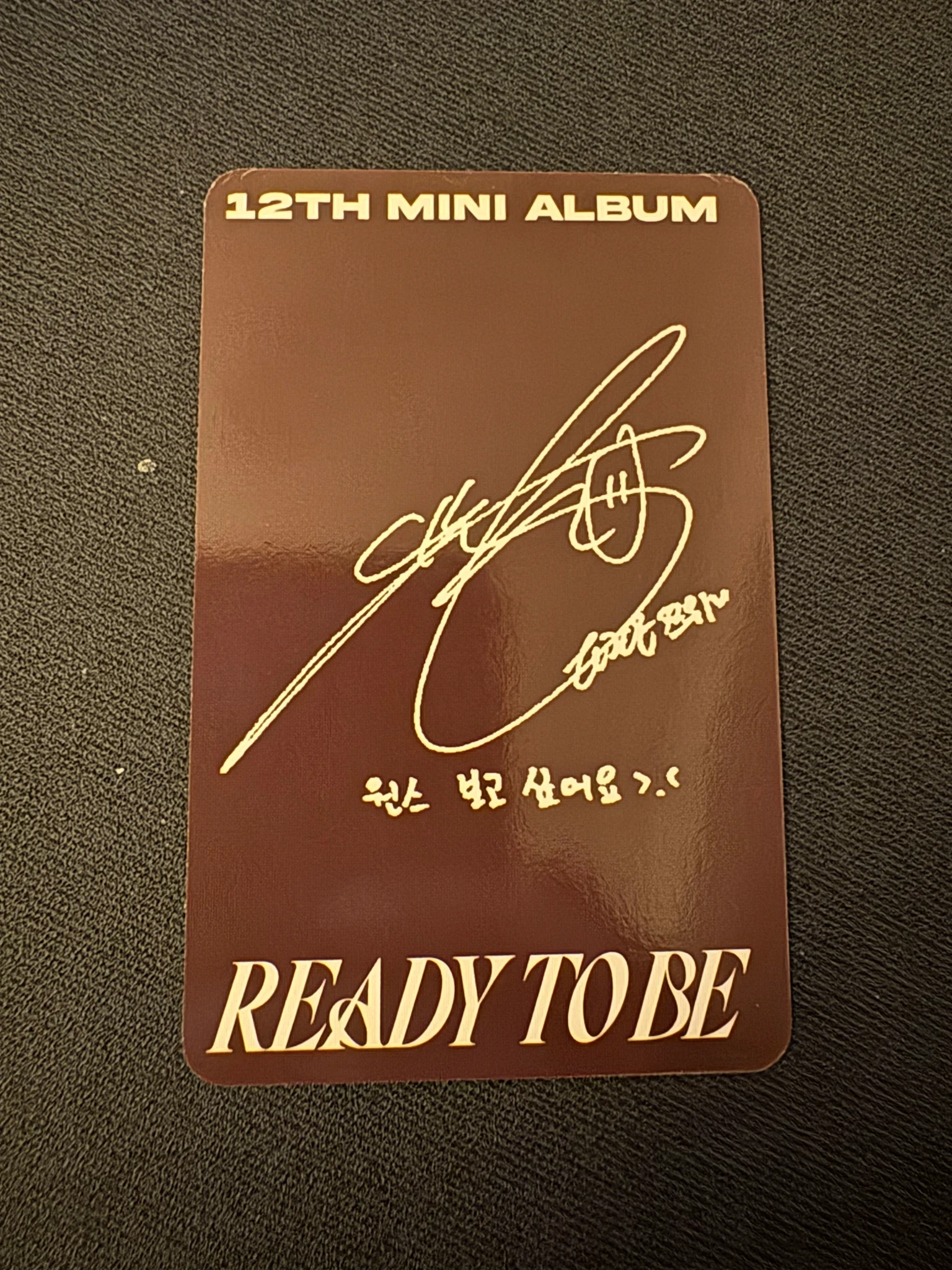 TWICE Tzuyu TWICE-Tzuyu-Album-READY TO BE listing photo 2
