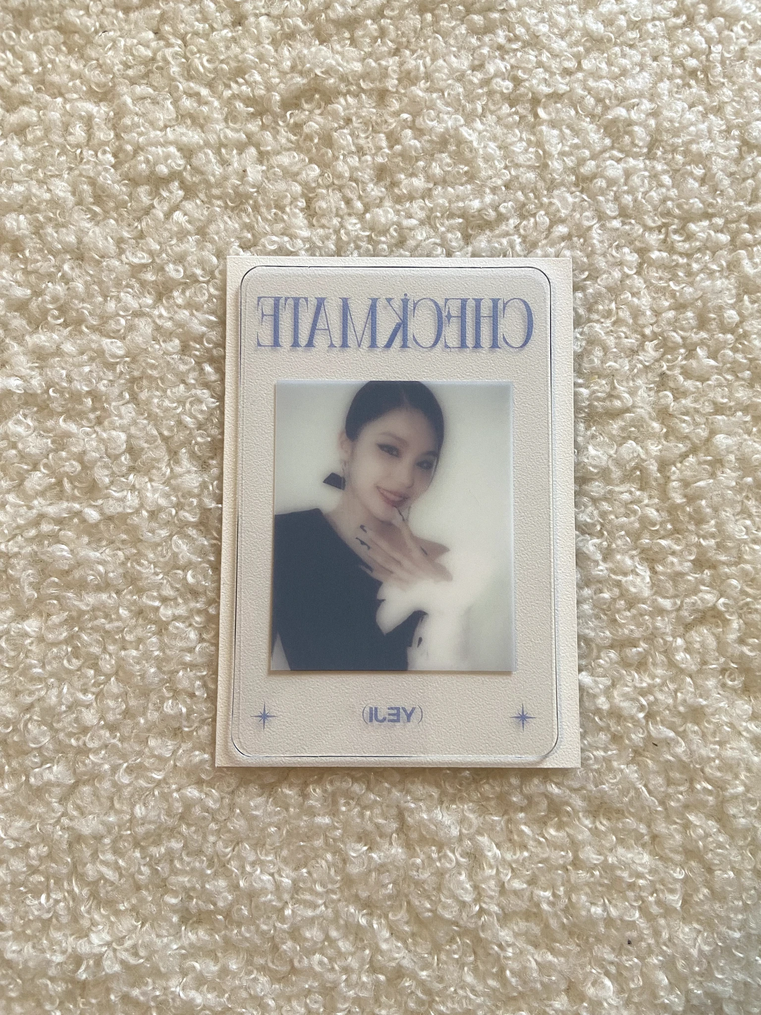 ITZY Yeji ITZY - Yeji - CHECKMATE Album album photocard limited ver. listing photo 2