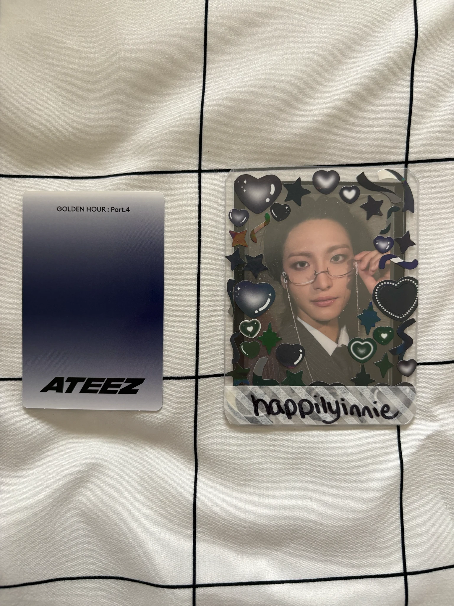 ATEEZ Yeosang ATEEZ - Yeosang - Golden Hour : Part.4 Album album photocard poca album listing photo 2